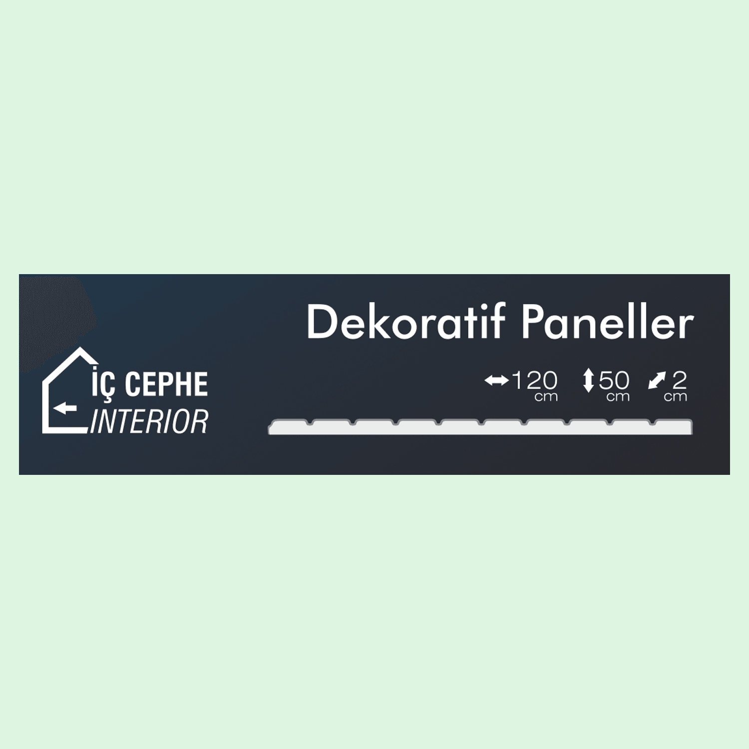 910-208 Ahşap Görünümlü Strafor Duvar Paneli