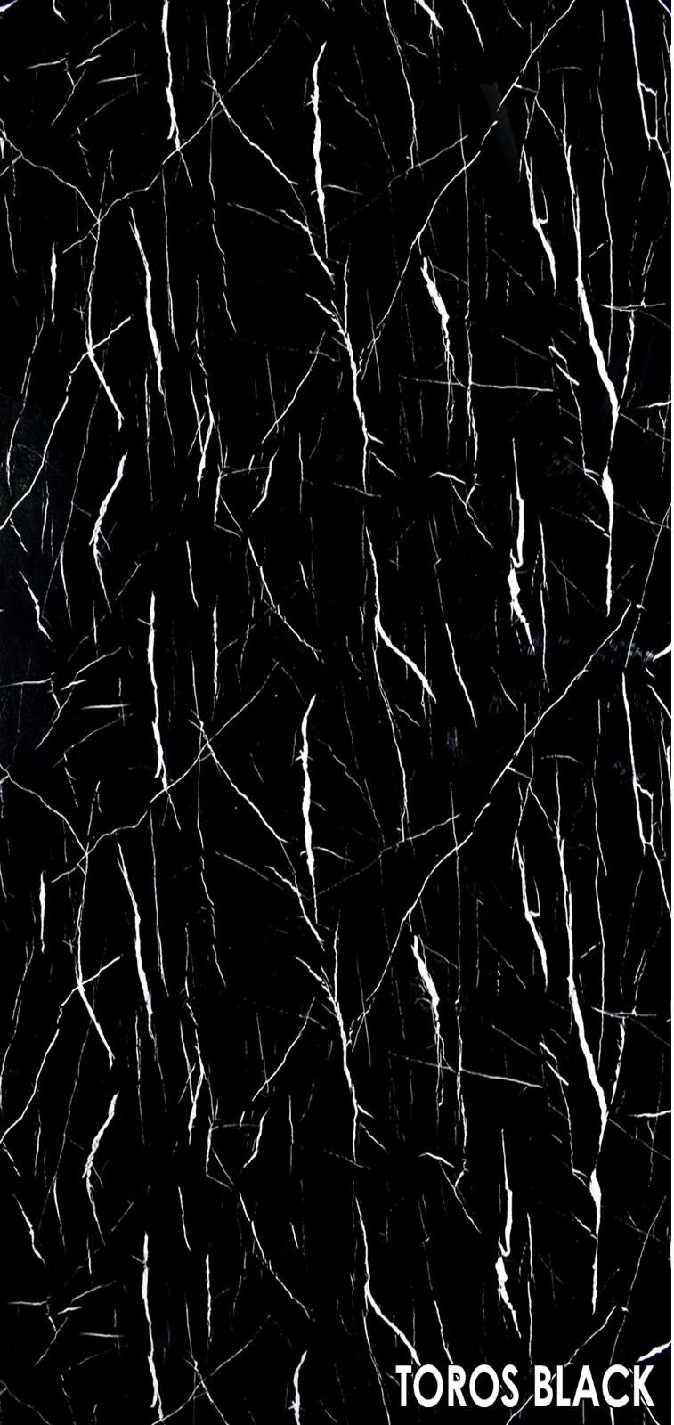 PPVC-0110 TOROS BLACK DECORLINE STONE 122*244