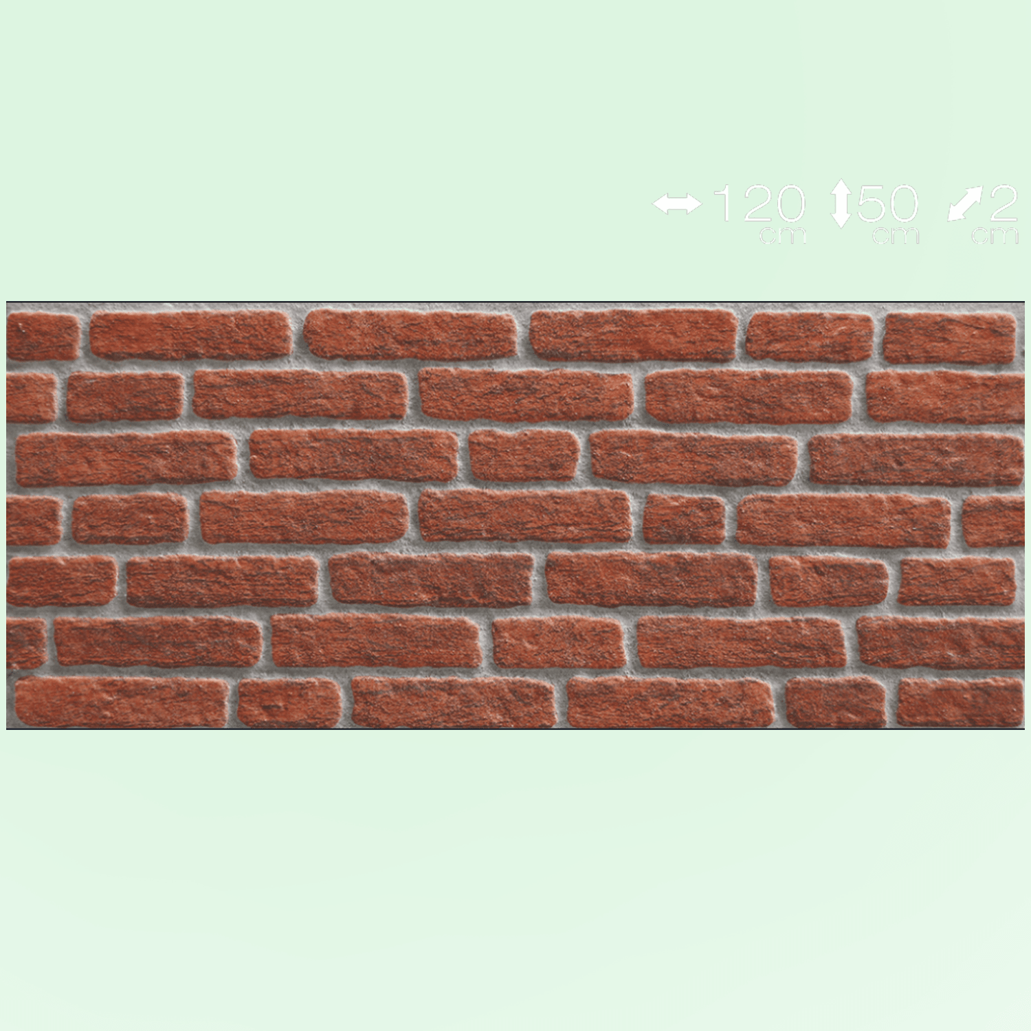 651-218	Decorline Tuğla Barok Duvar Paneli