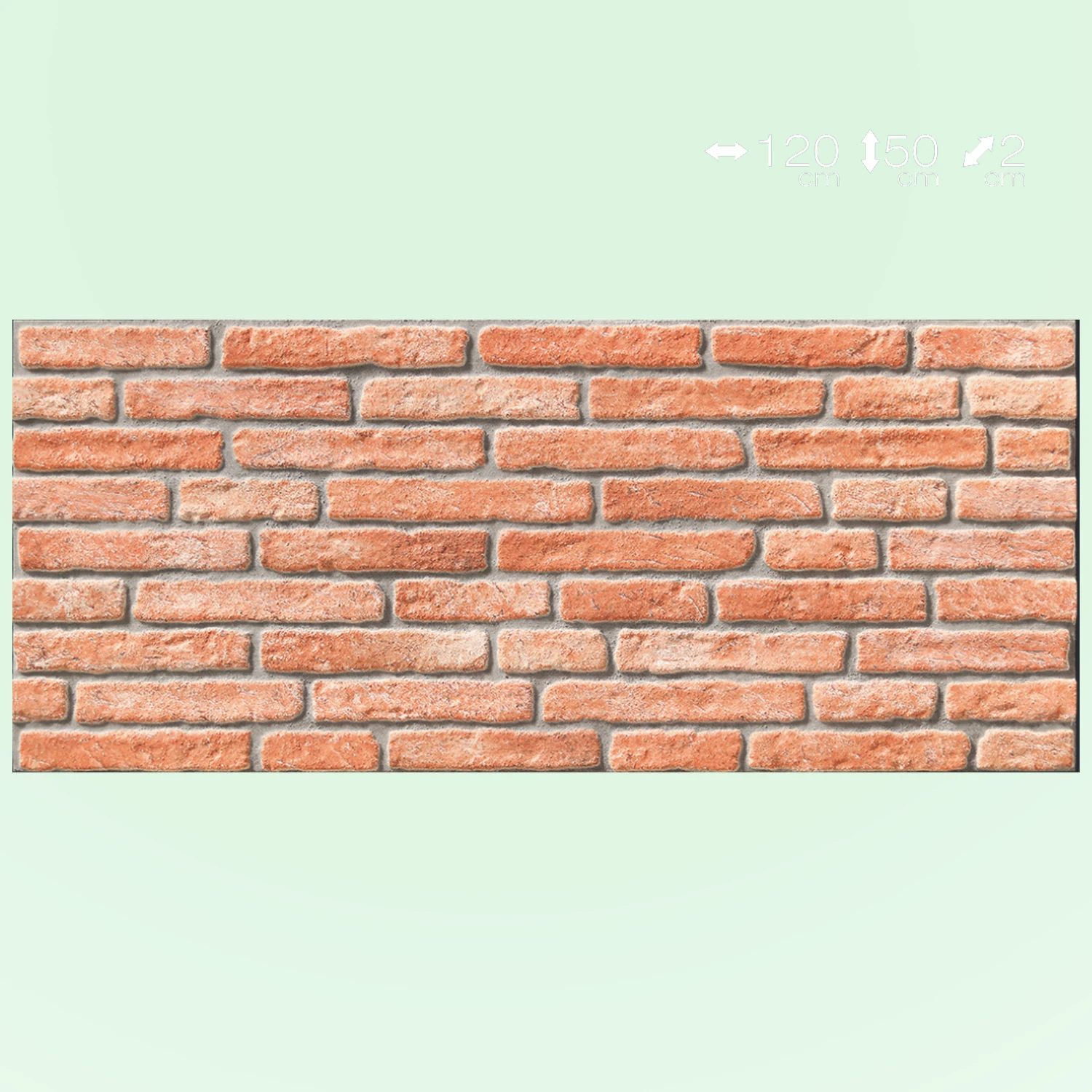 652-205	Decorline Tuğla Terra Duvar Paneli