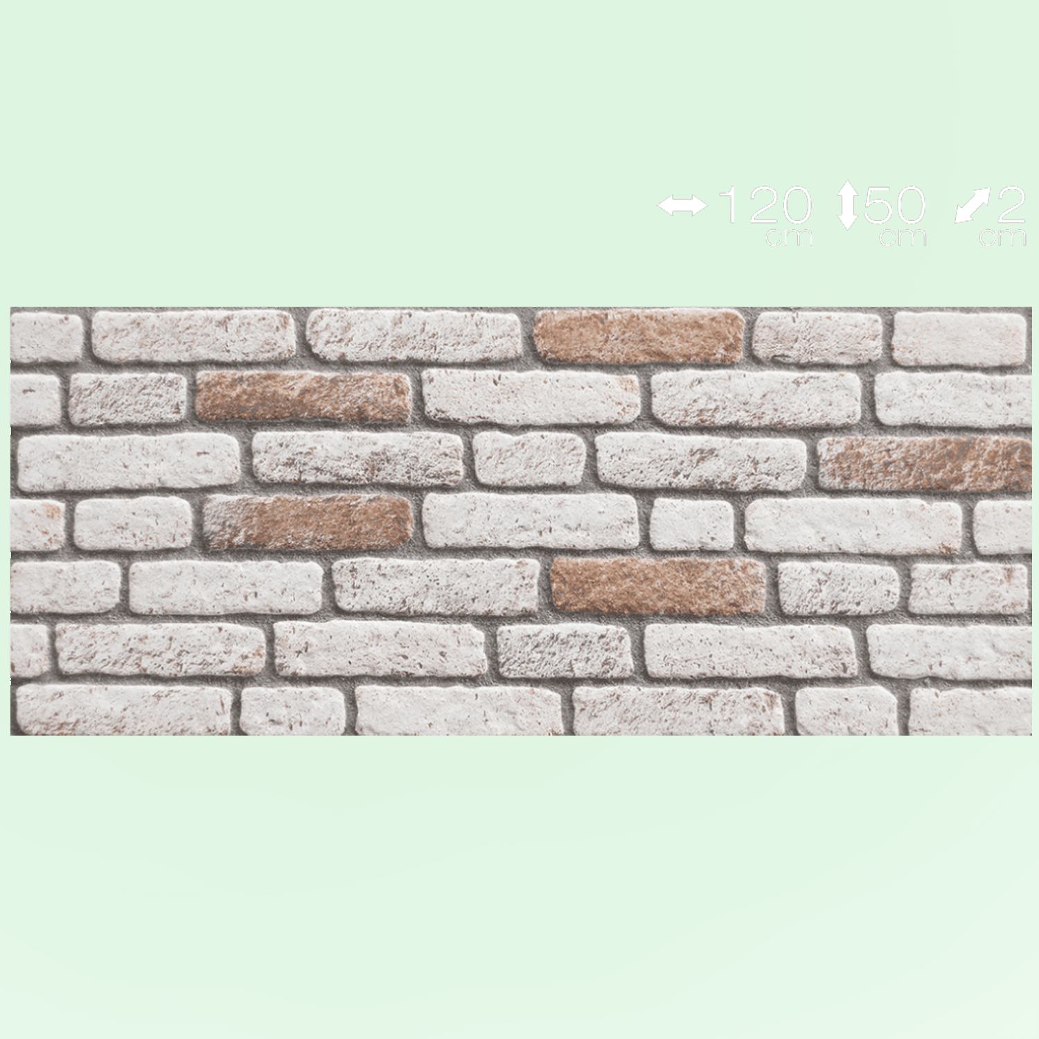 651-238	Decorline Tuğla Barok Duvar Paneli