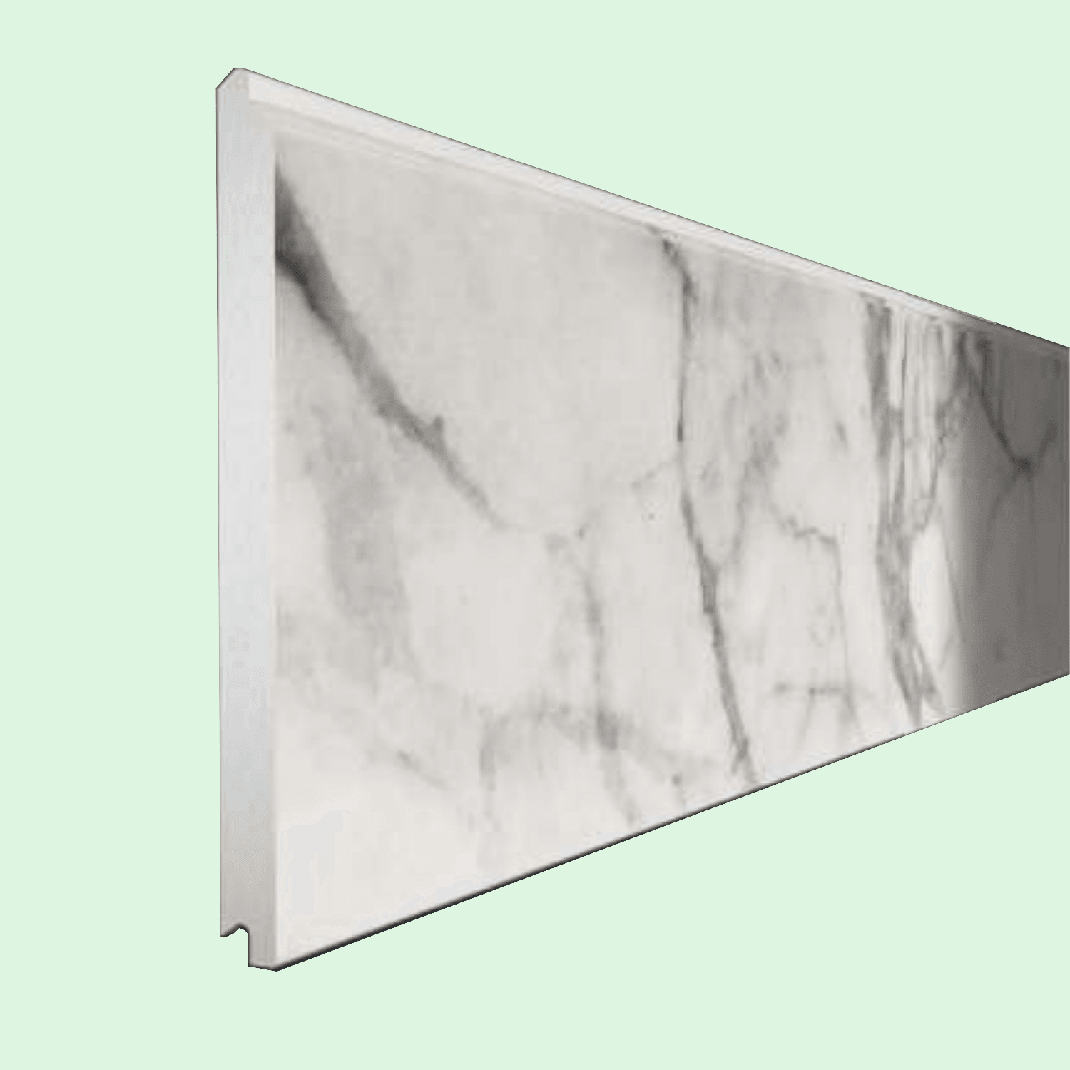 669-140	Mermer Görünümlü Duvar Paneli - Bianco Carrara