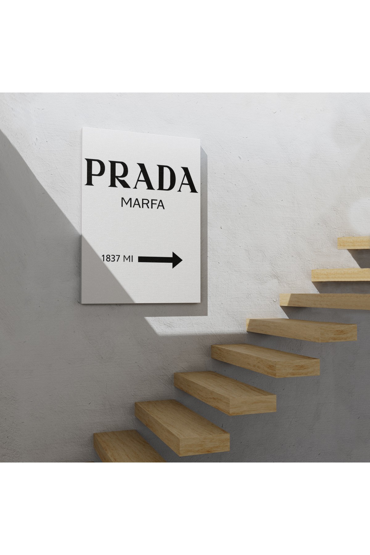 Prada Marfa Kanvas Tablo