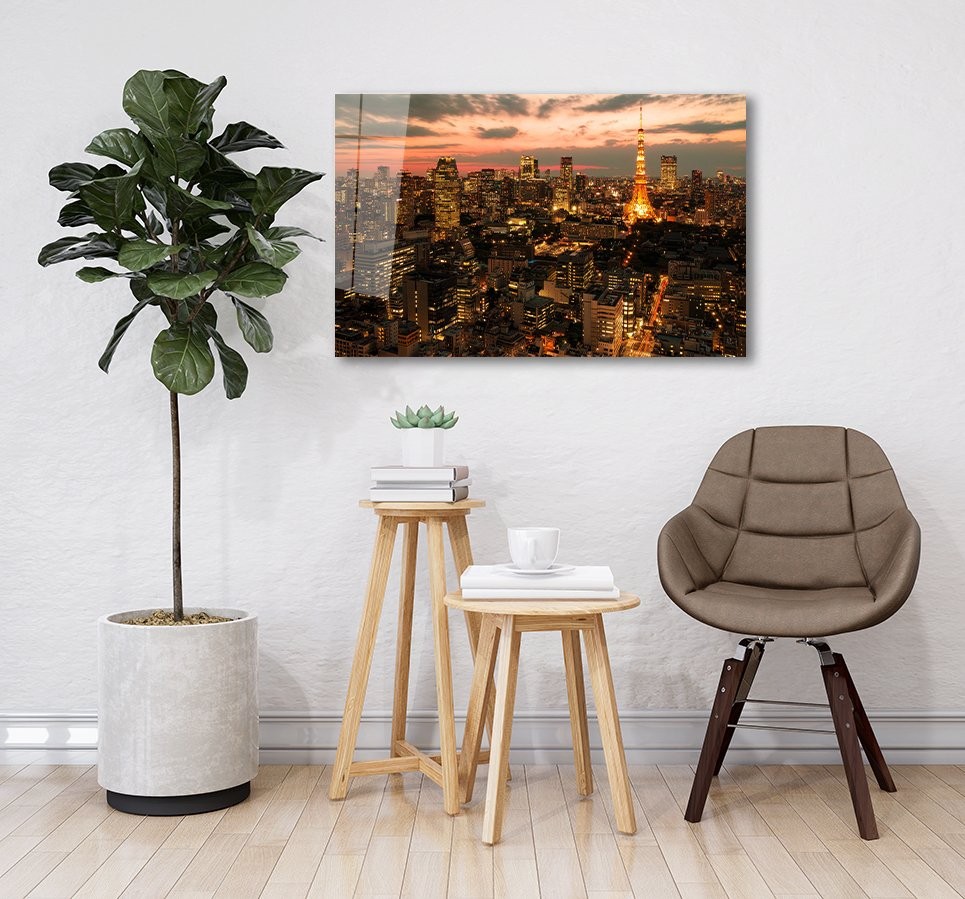 Paris Cam Tablo 4mm Dayanıklı Temperli Cam