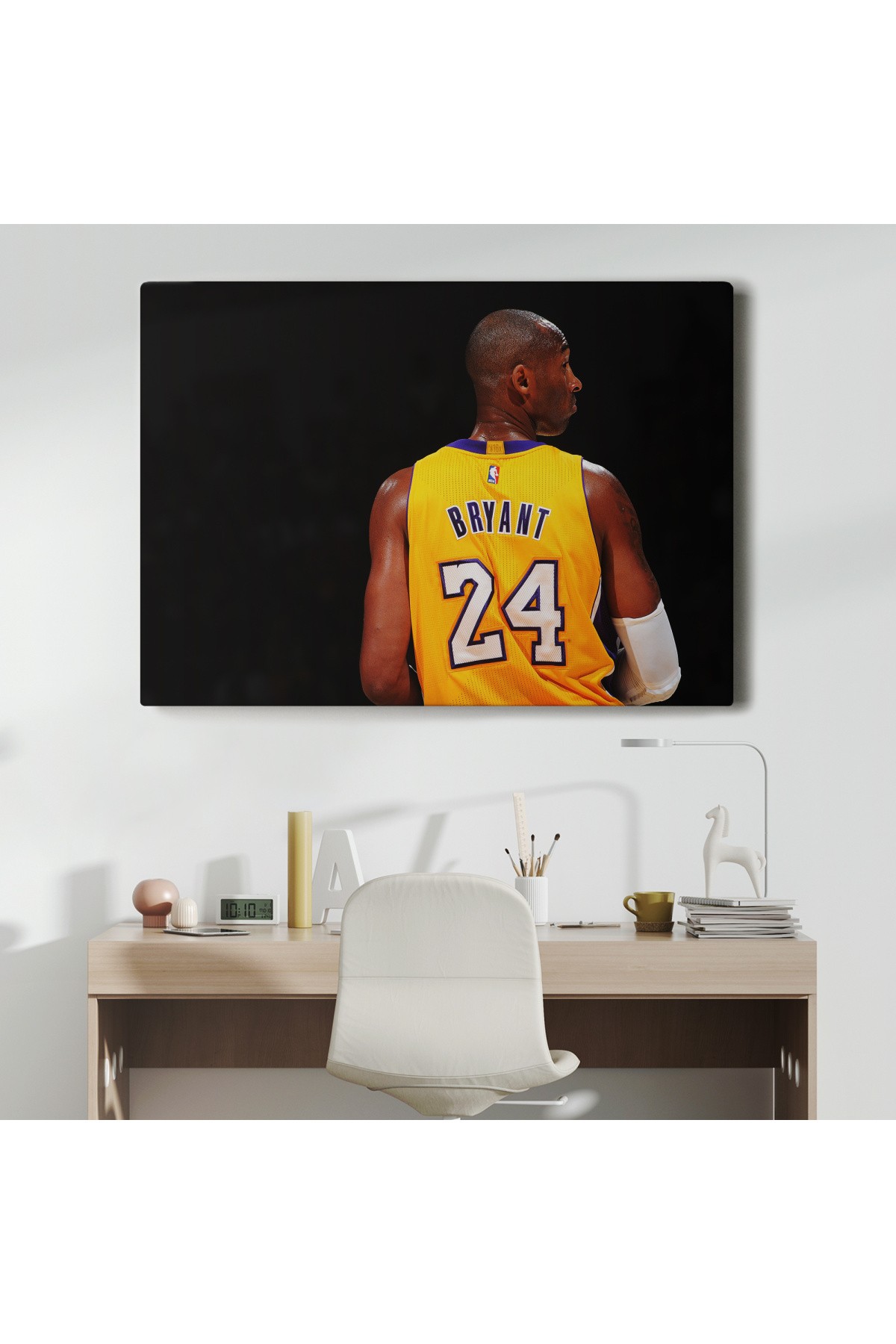 Kobe Bryant Los Angeles Lakers Kanvas Tablo ( TEK PARÇA )