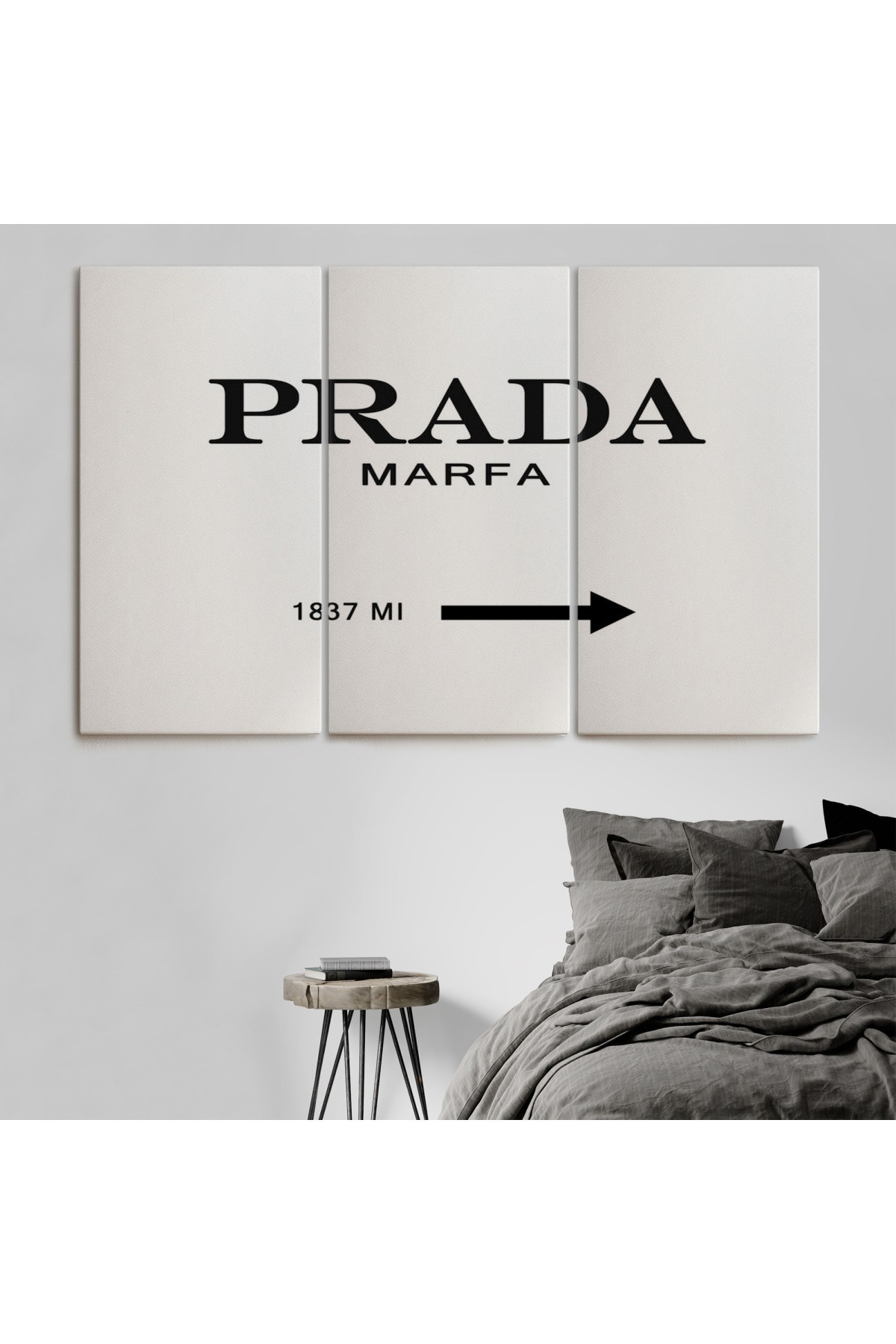 Prada Marfa Kanvas Tablo ( TEK PARÇA )