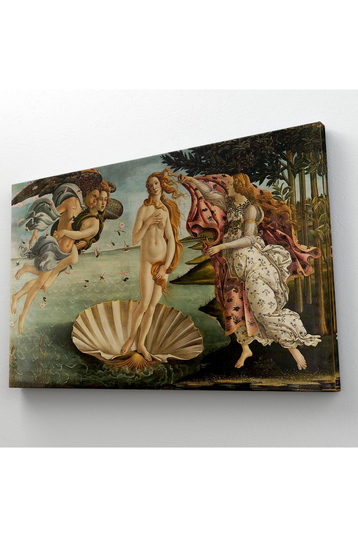 Sandro Botticelli'nin  Venüs'ün Doğuşu İsimli Eseri  ( TEK PARÇA )