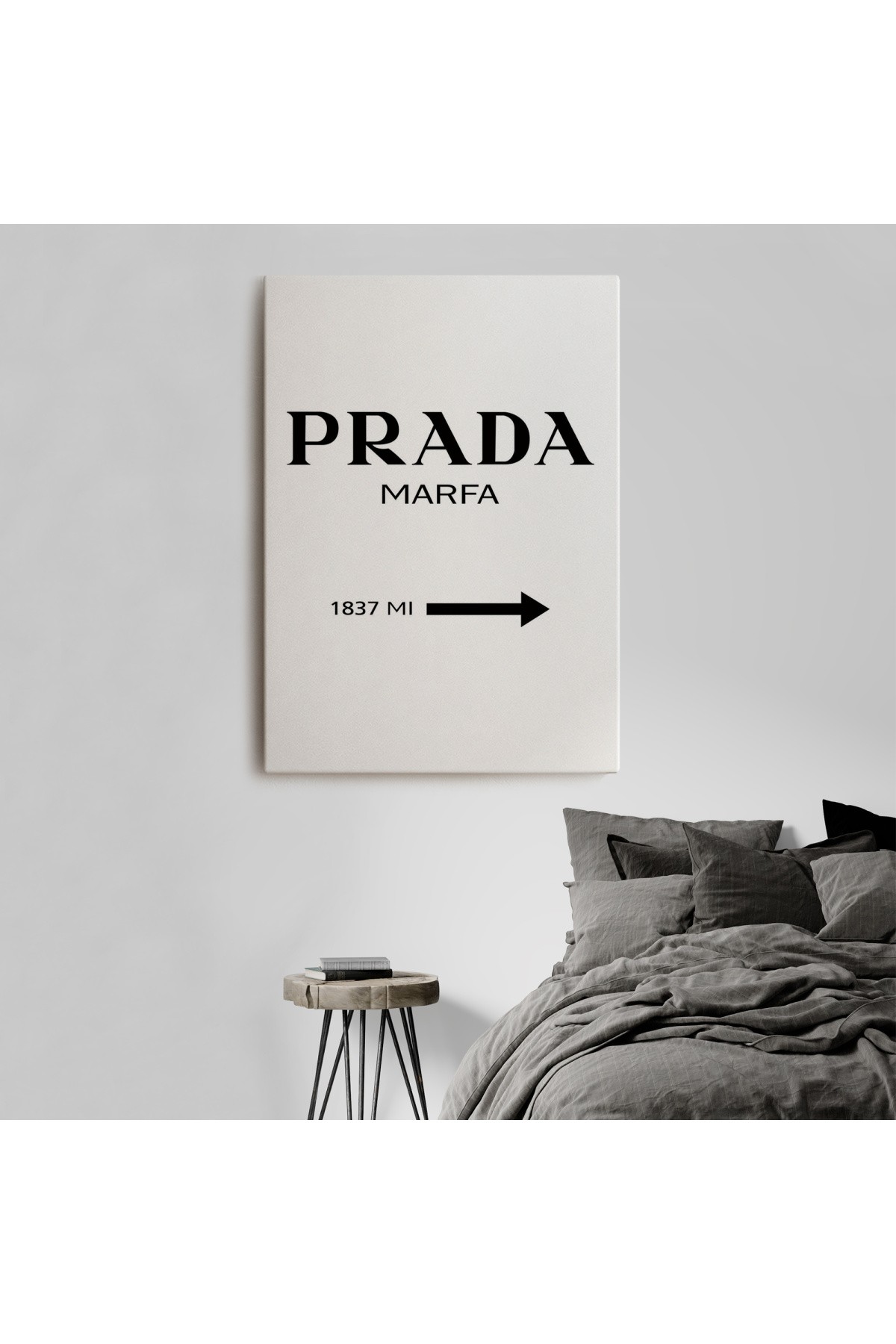 Prada Marfa Kanvas Tablo