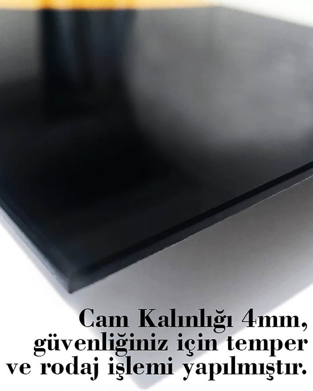 Kafatası Makyajlı Kadın Cam Tablo 4mm Dayanıklı Temperli Cam,
