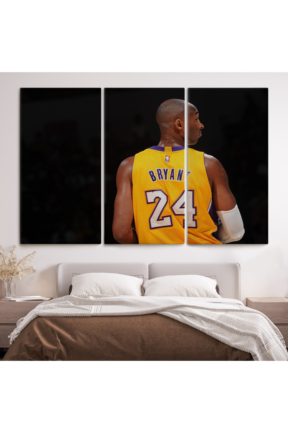 Kobe Bryant Los Angeles Lakers Kanvas Tablo ( TEK PARÇA )