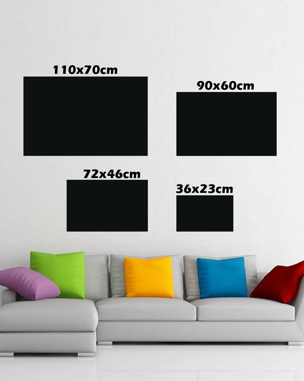 Kedi-3 Cam Tablo 4mm Dayanıklı Temperli Cam