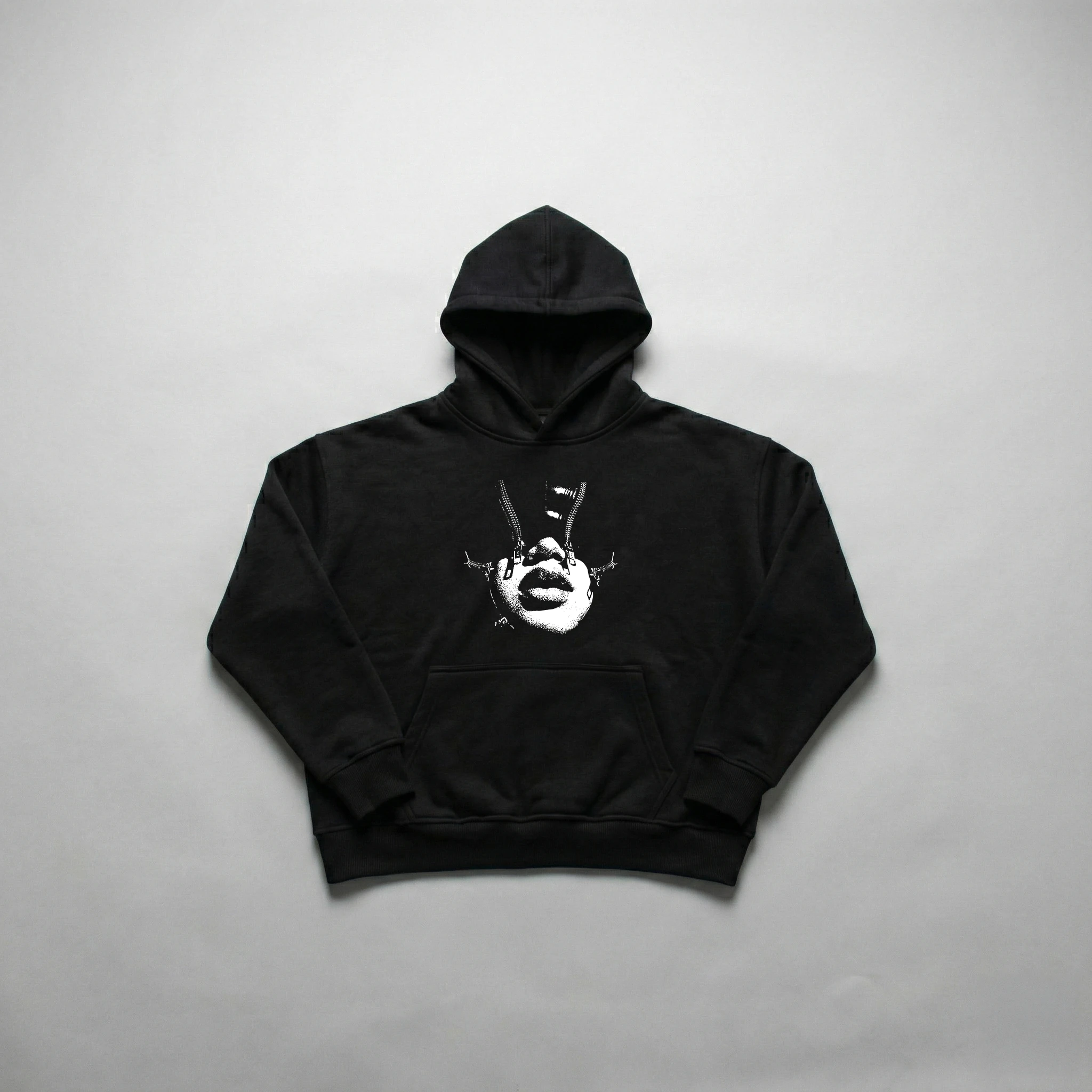 Zipface Oversize Hoodie