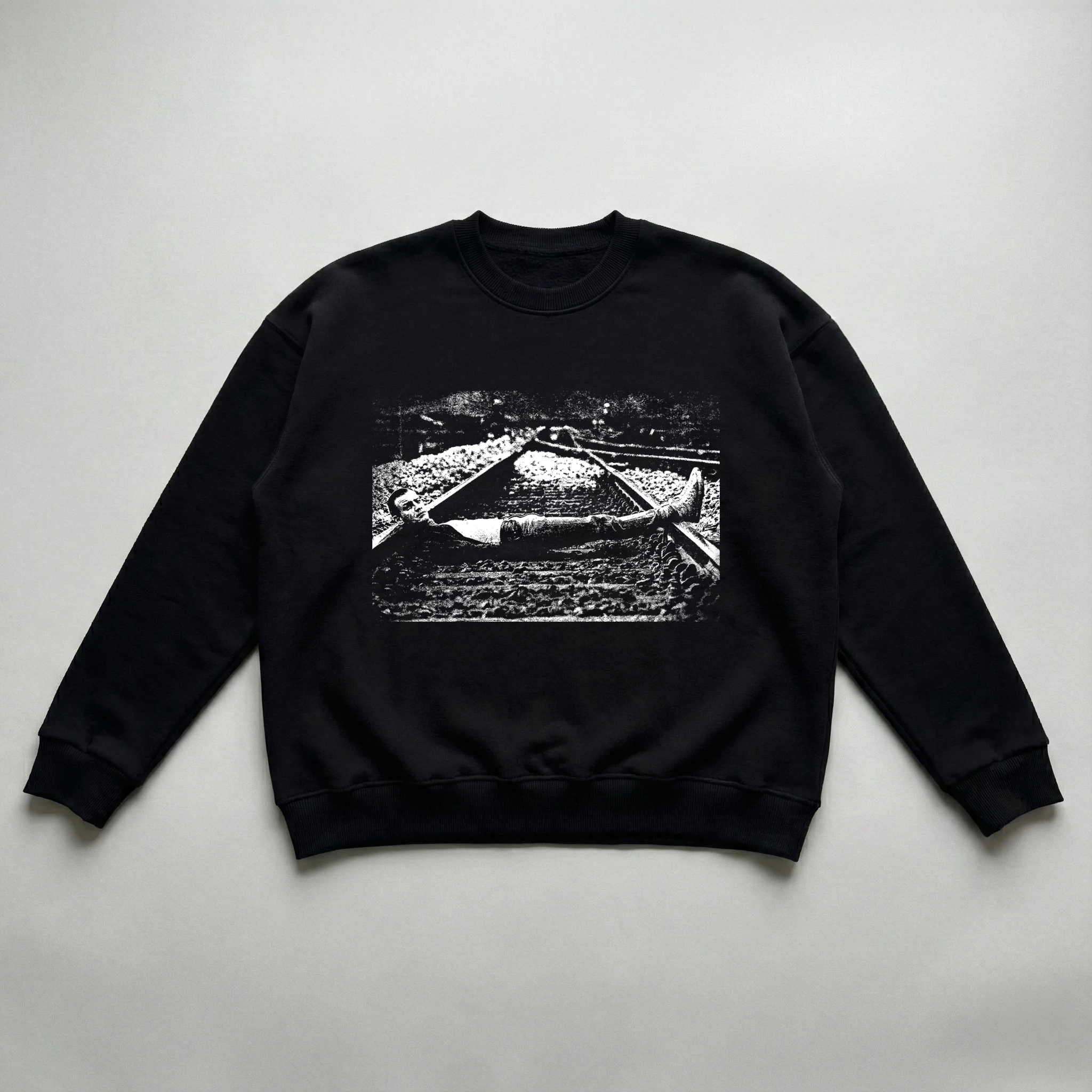 RAIL SWEATSHIRT - Beyaz