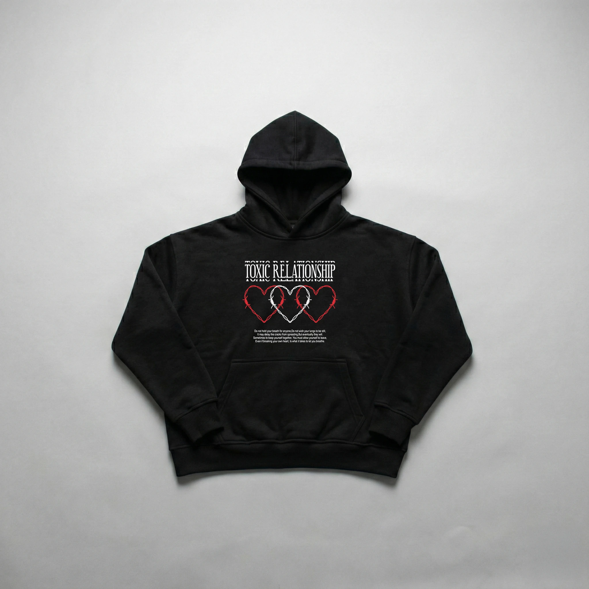 Toxic Relationship Oversize Hoodie