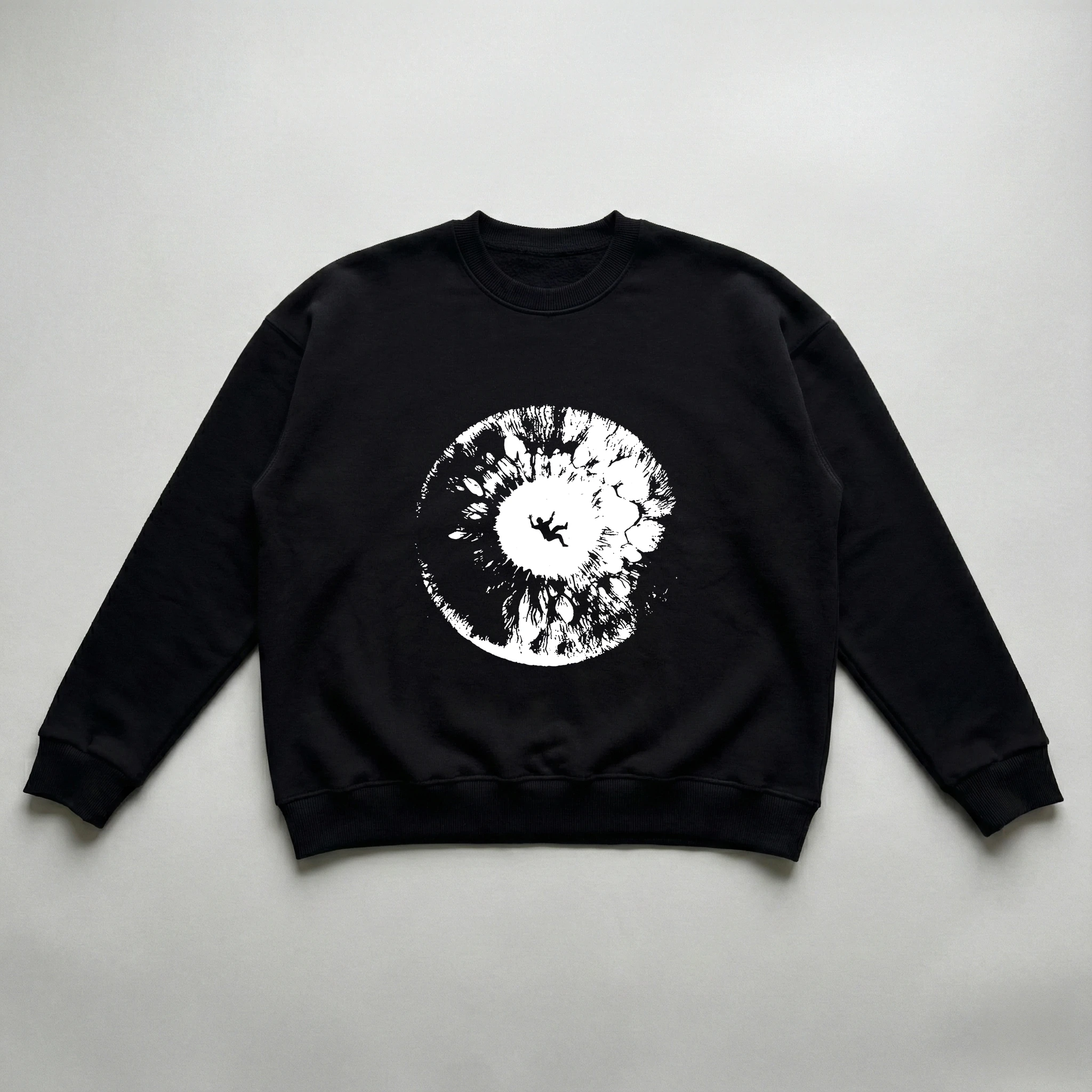 Falling Eyes Oversize Sweatshirt