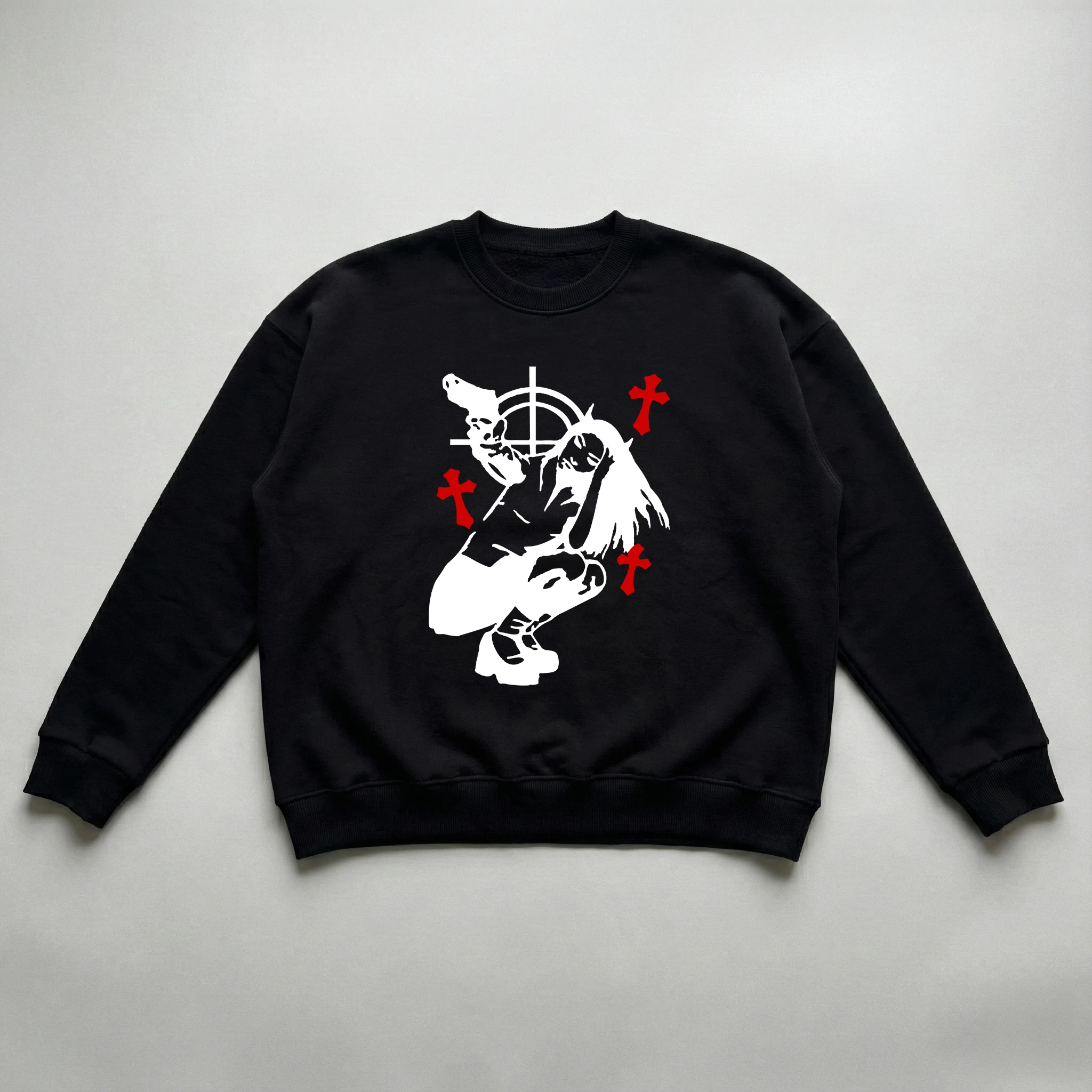 Anarchy Angel Oversize Sweatshirt