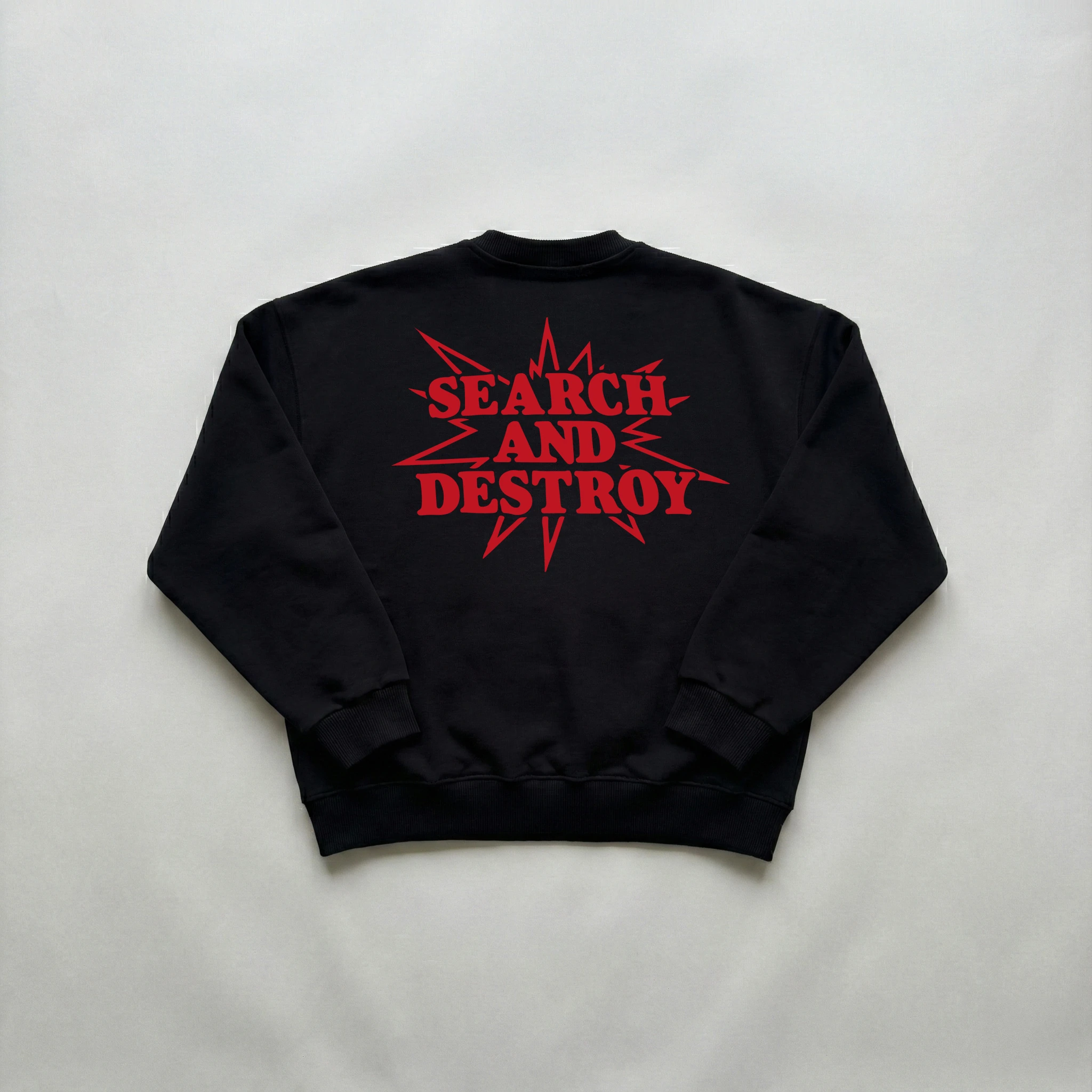 Search And Destroy Oversize Sweatshirt