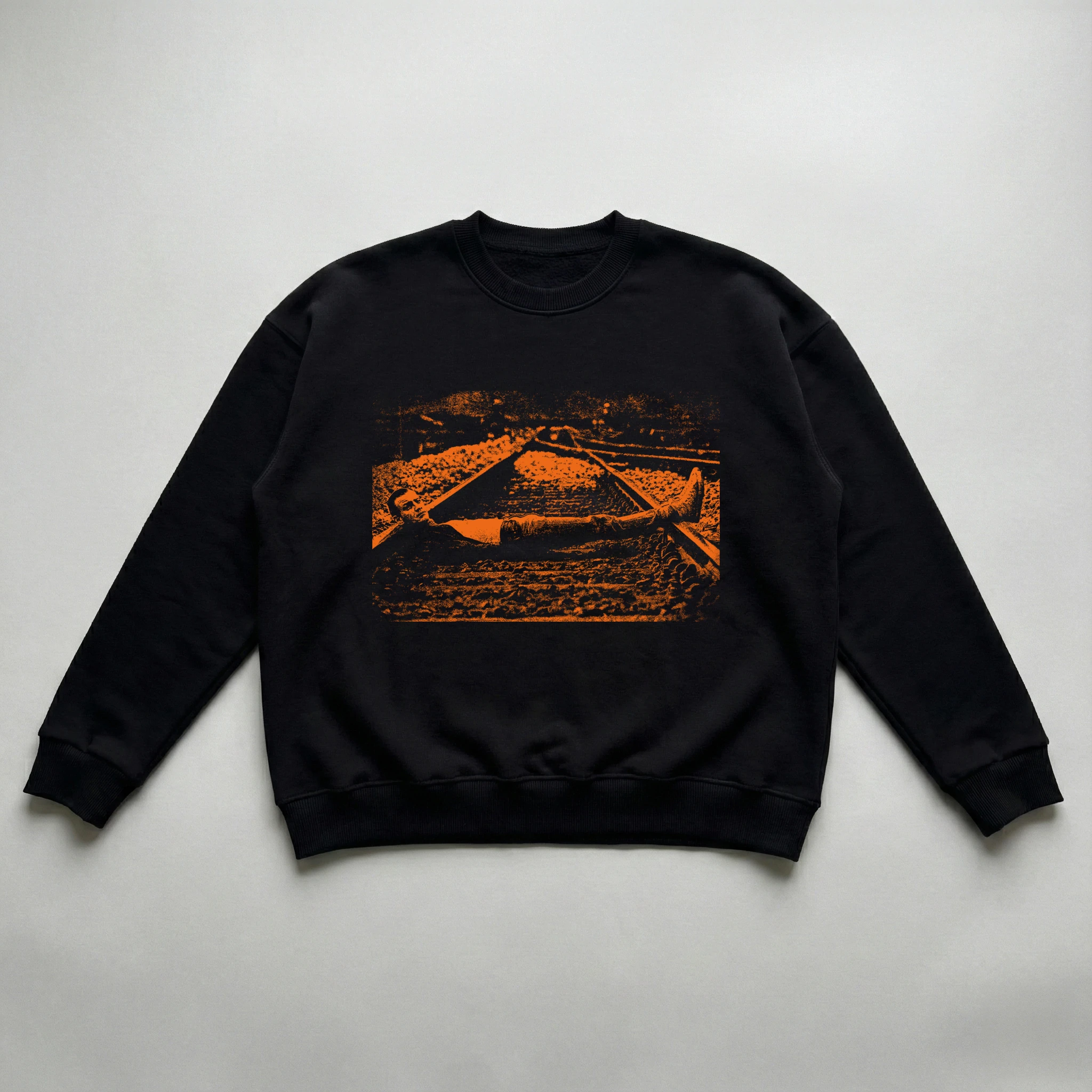 RAIL SWEATSHIRT - Turuncu