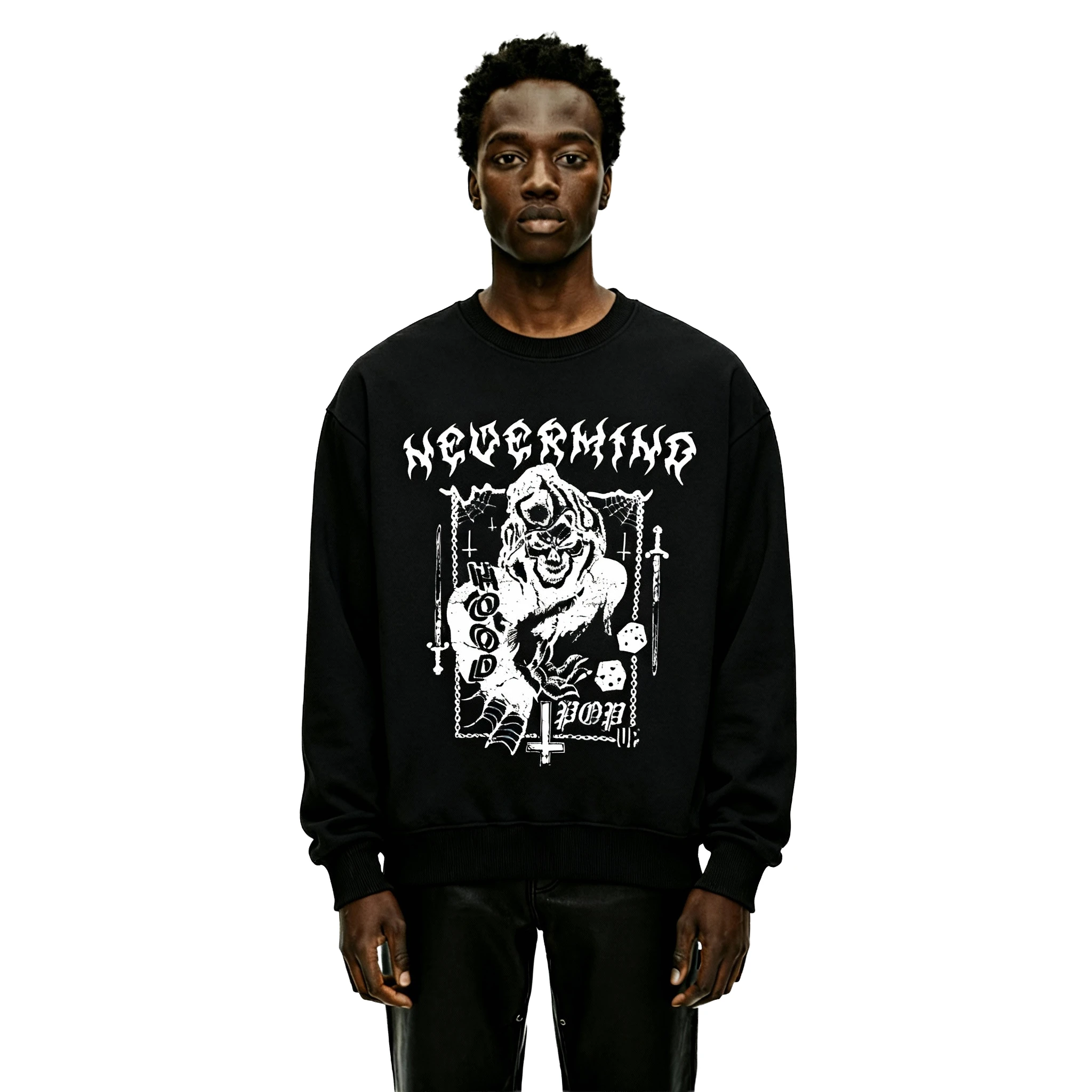 Poker Oversize Sweatshirt 