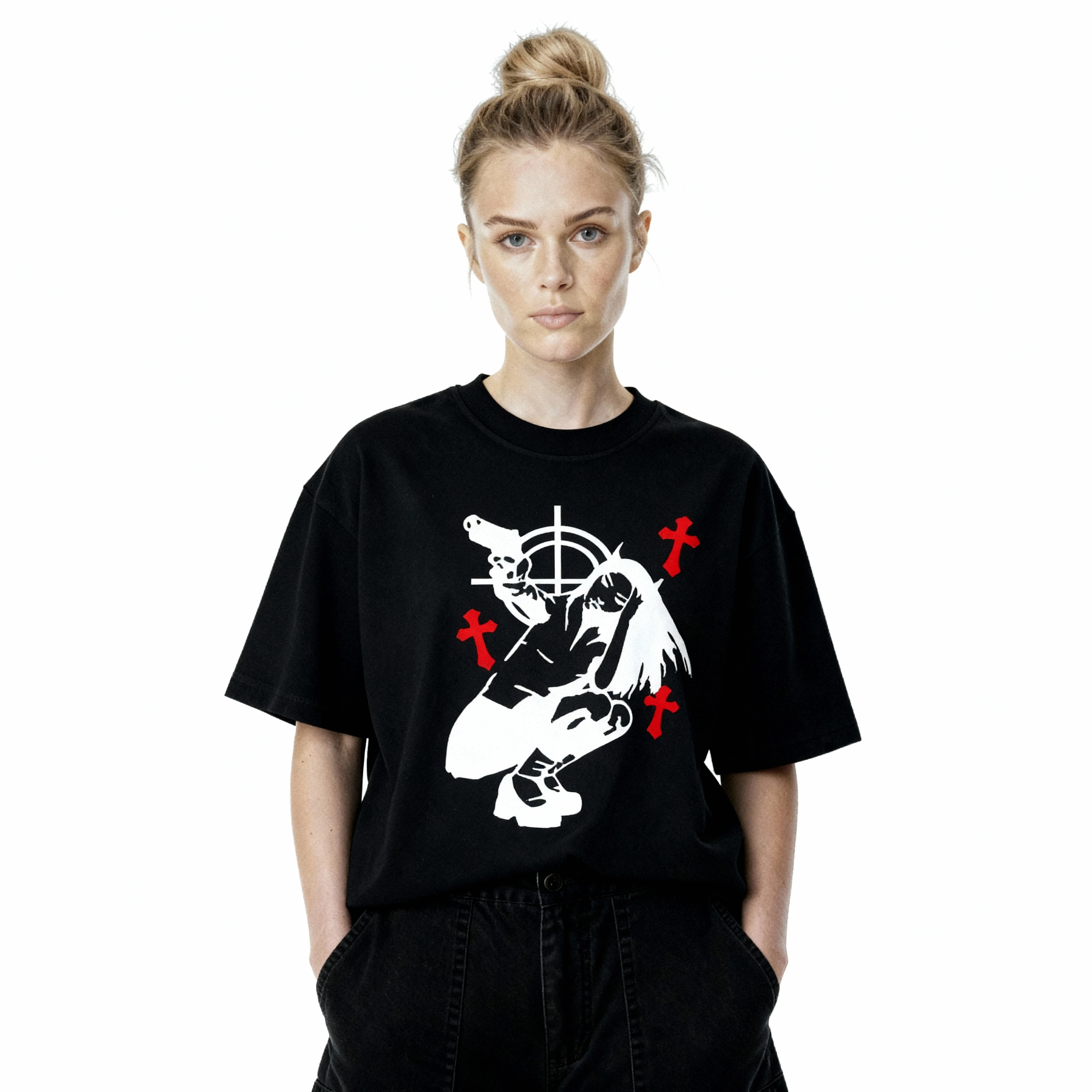 Anarchy Angel Oversize Tee
