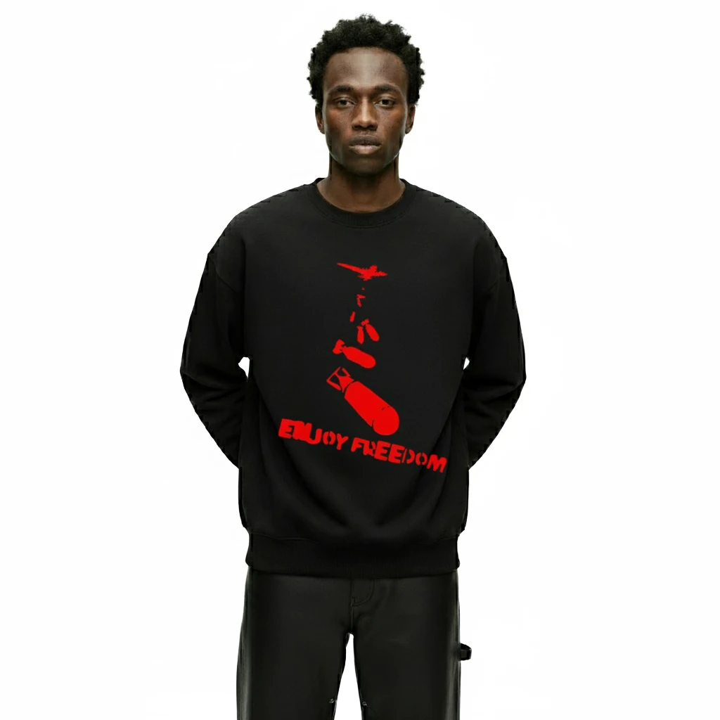 Enjoy Freedom Oversize Sweatshirt
