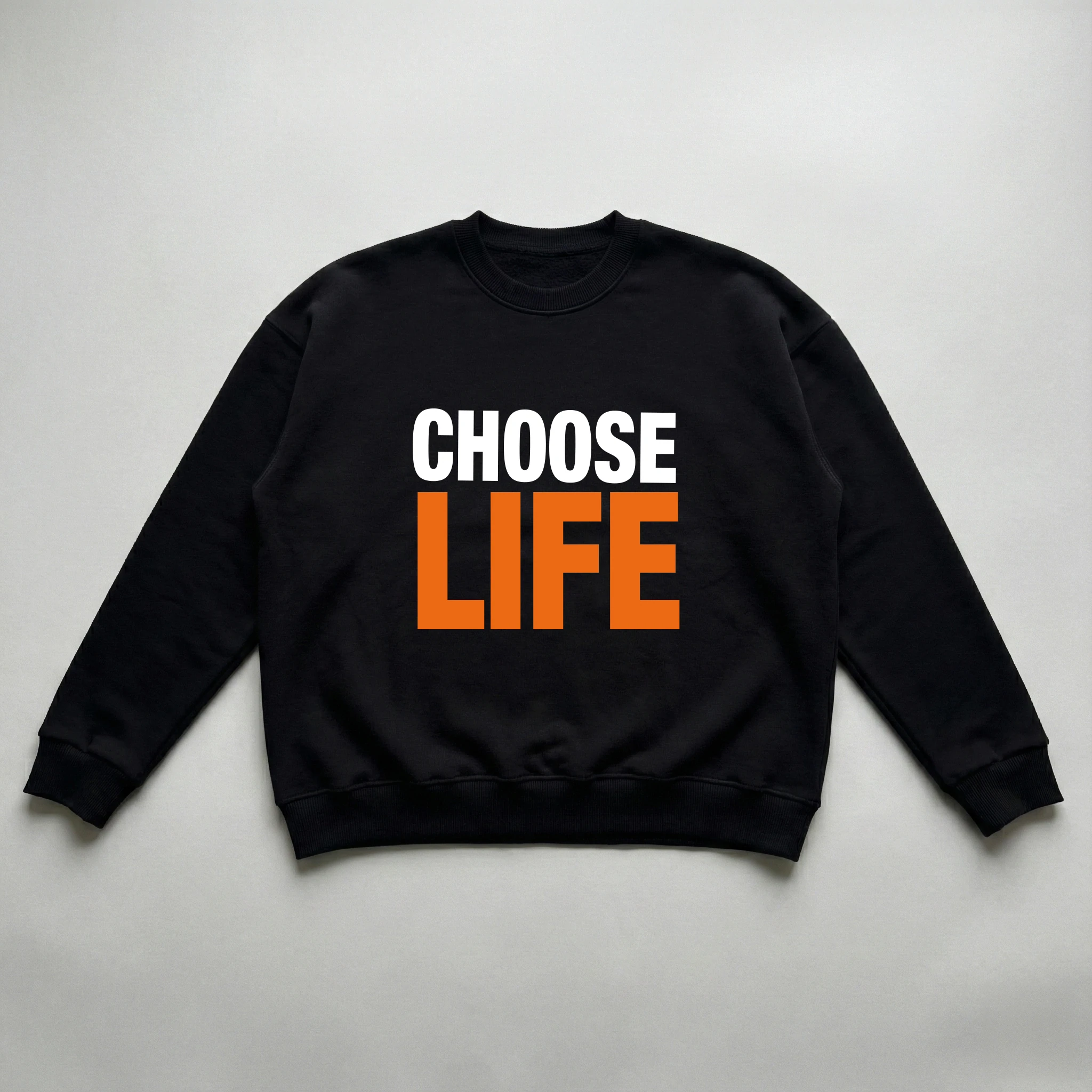 CHOOSE LIFE SWEAT - Turuncu