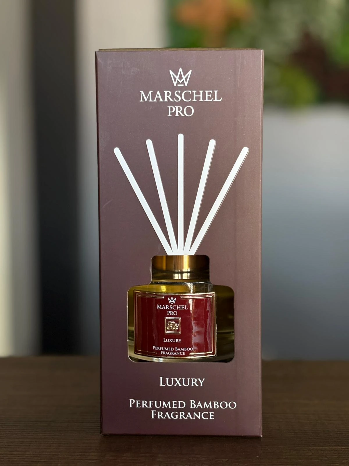 MARSCHELPRO Luxury Çubuklu Koku Cam Şişe 165 ml