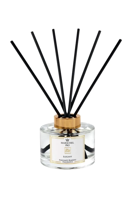 MARSCHELPRO Elegant Çubuklu Koku Cam Şişe 165 ml