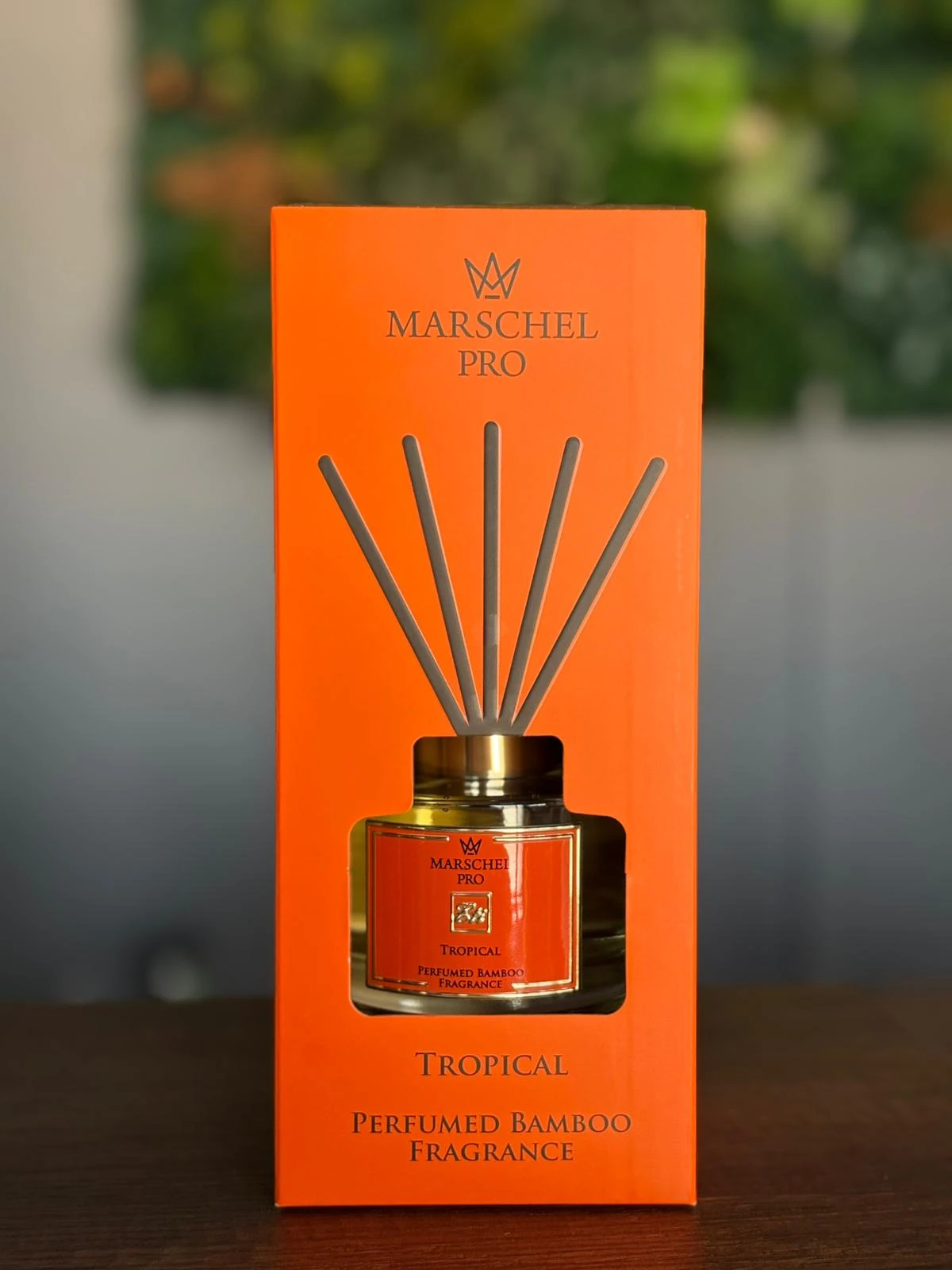 MARSCHELPRO Tropical Çubuklu Koku Cam Şişe 165 ml