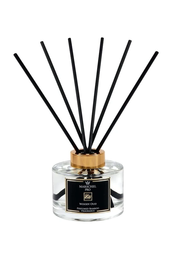 MARSCHELPRO Woody Oud Çubuklu Koku Cam Şişe 165 ml