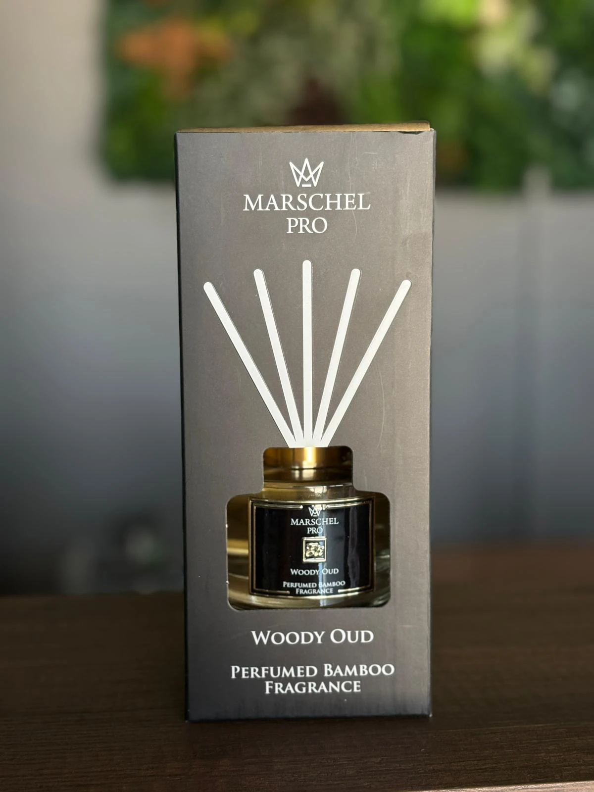 MARSCHELPRO Woody Oud Çubuklu Koku Cam Şişe 165 ml