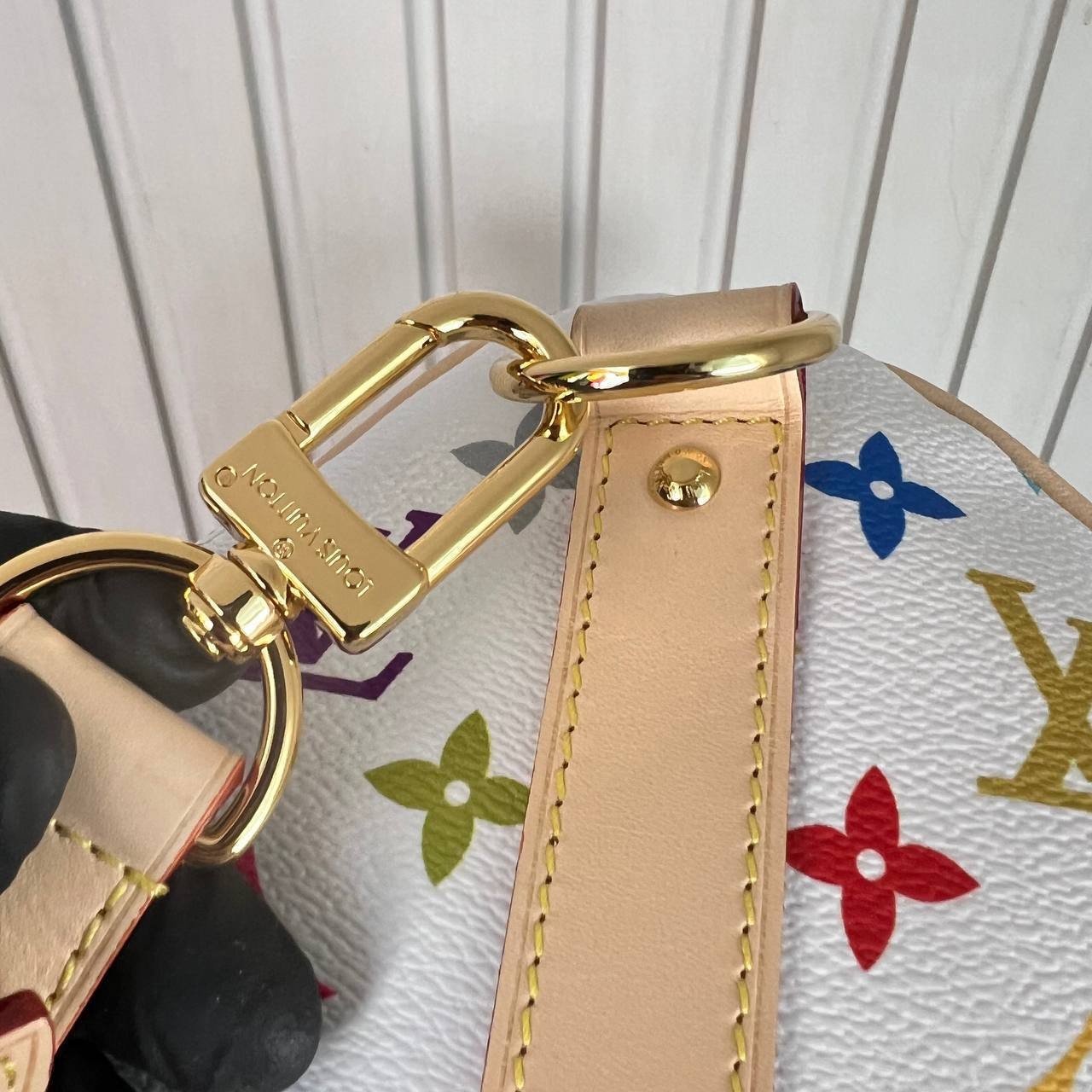 Highest Quality LV x TM Keepall Badouliere 45 