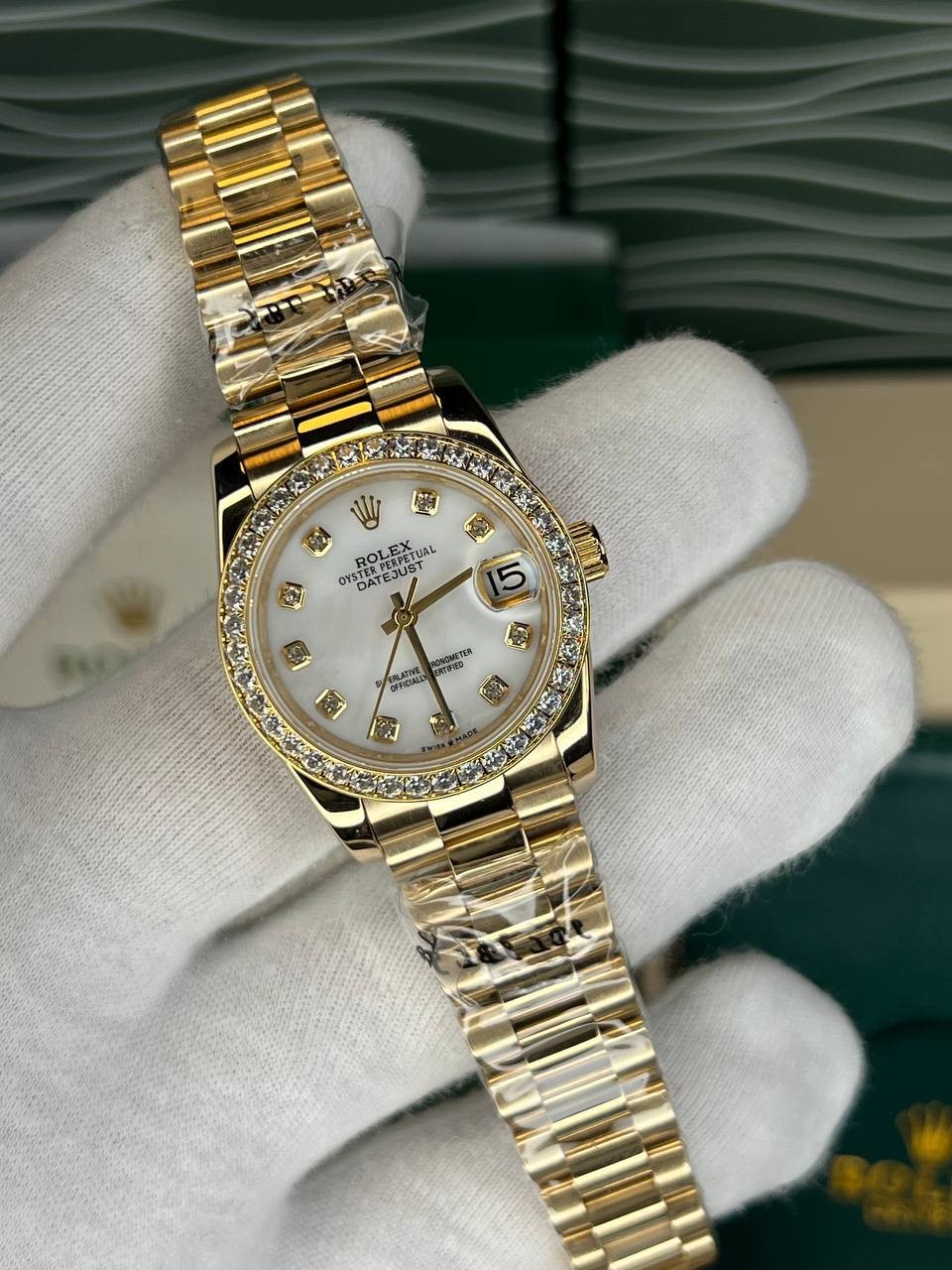 A+++ Quality Sapphire Glass AUTOMATIC 31MM Women Luxury Watches - Model 8