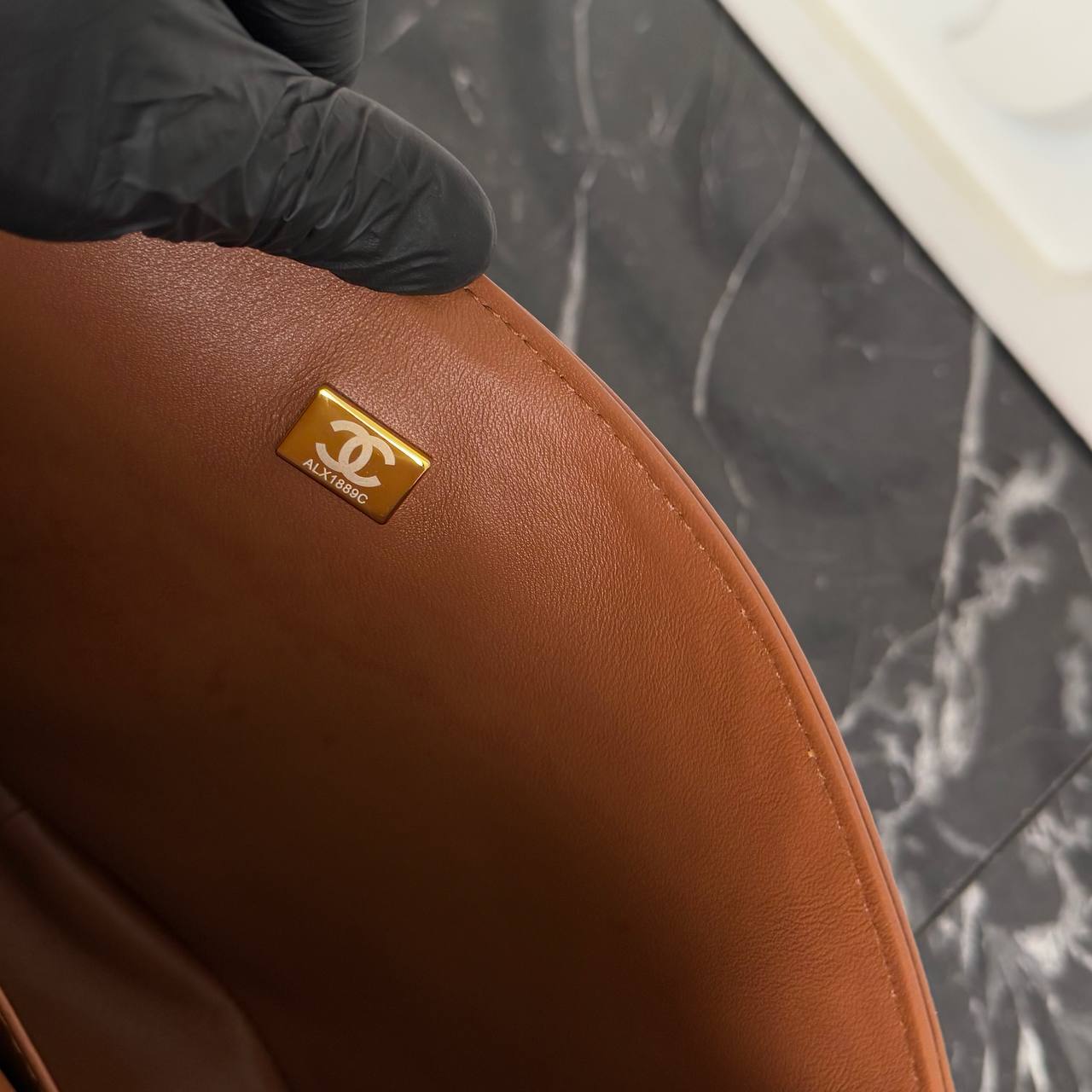 3.55 Jumbo Classic Leather Bag, A++Quality Luxury Shoulder Bag