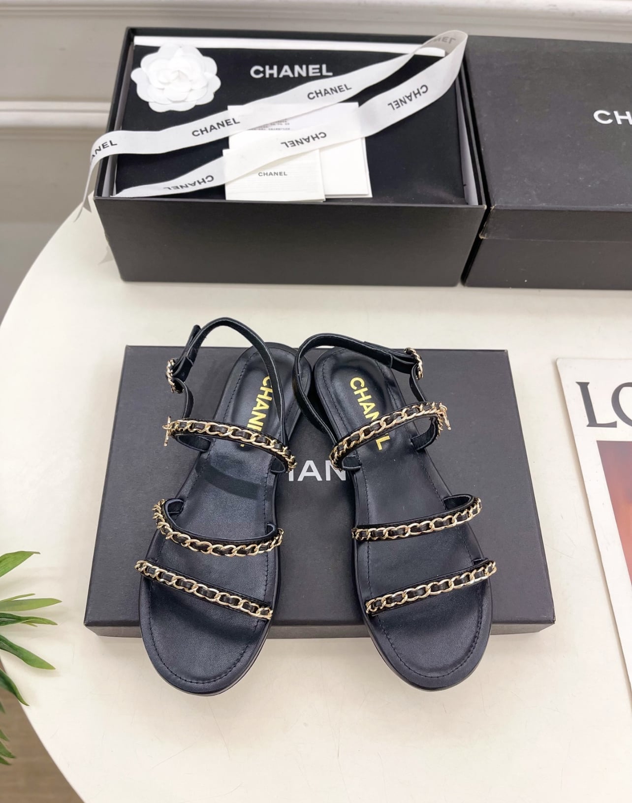 Highest Quality Leather Low Heel Sandals