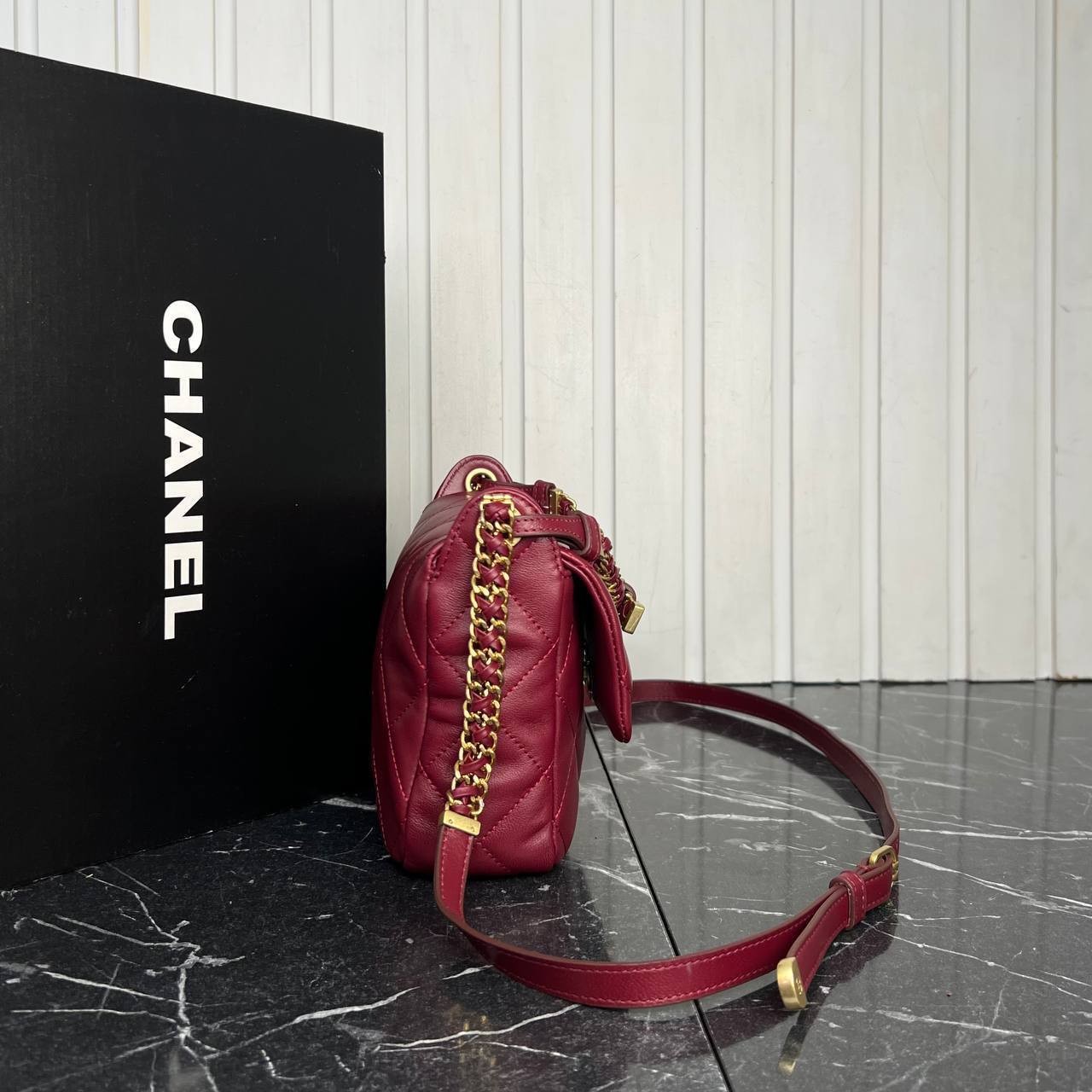 Highest Quality 23k Flap Bag Genuine Leather Luxury Bags