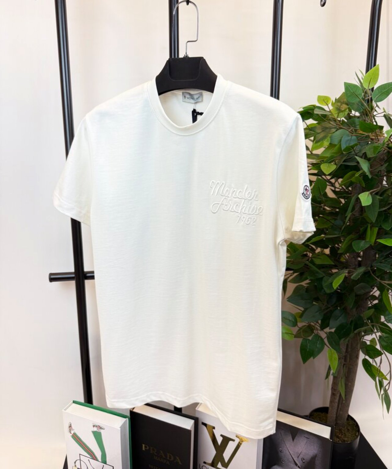 A+++ Quality  %100 Cotton  QR Code  Worldwide Express Shipping - White