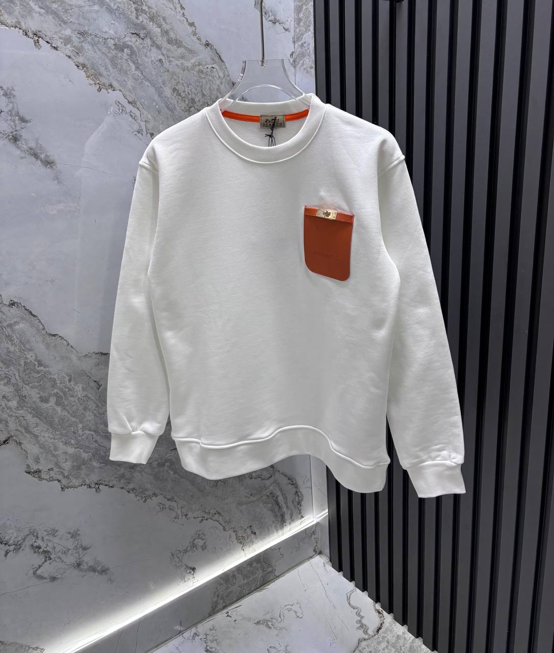 Highest Quality Luxury Designer Sweatshirts - White
