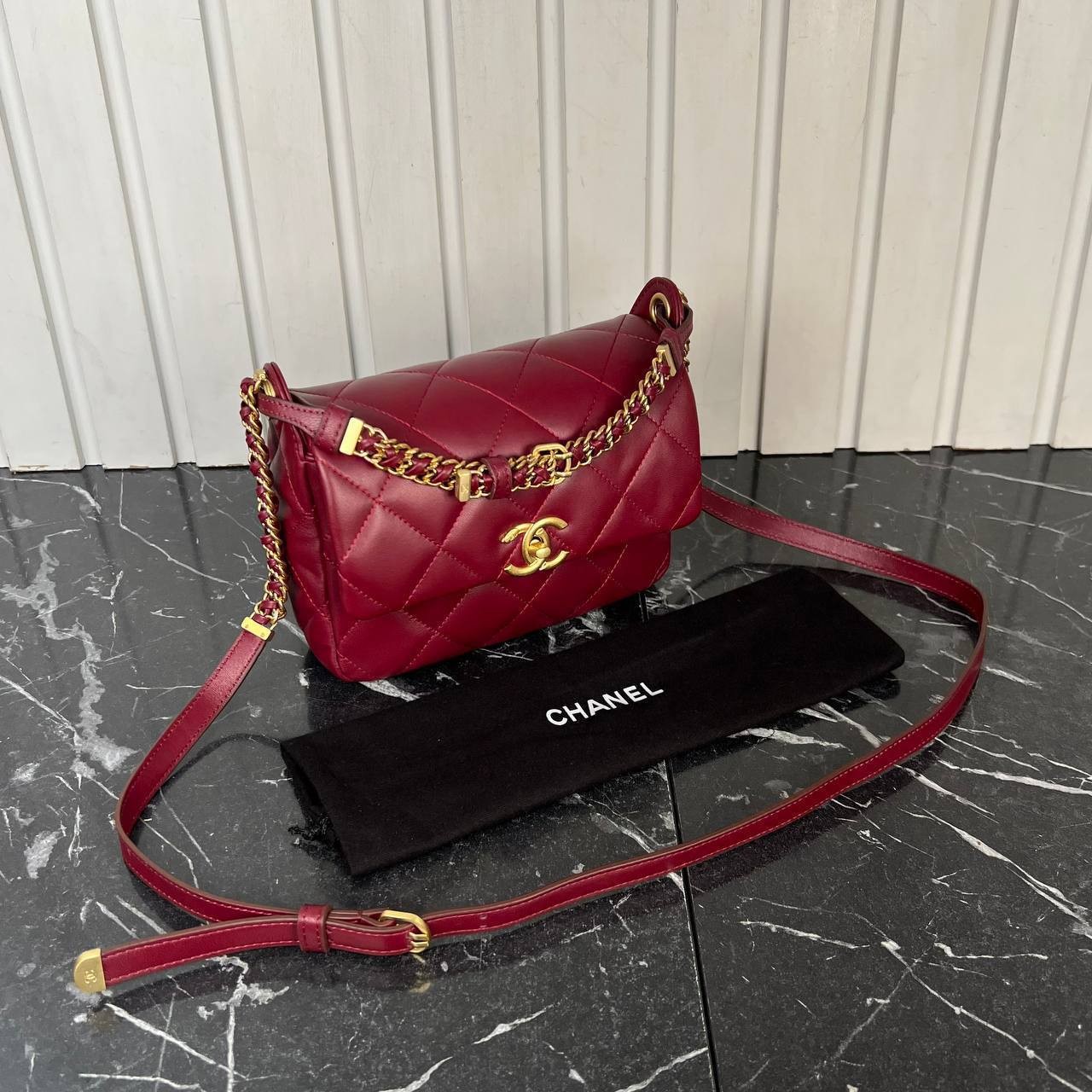 Highest Quality 23k Flap Bag Genuine Leather Luxury Bags