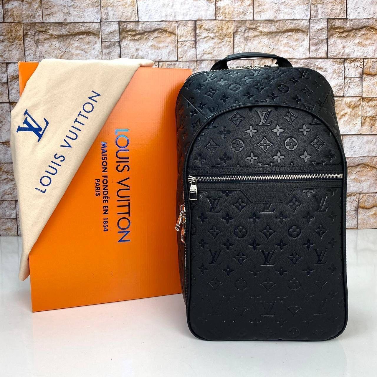 Highest Quality Michael NV2 Backpack İnfini Leather Backpacks, Luxury Fashion Backpack - Black Monogram