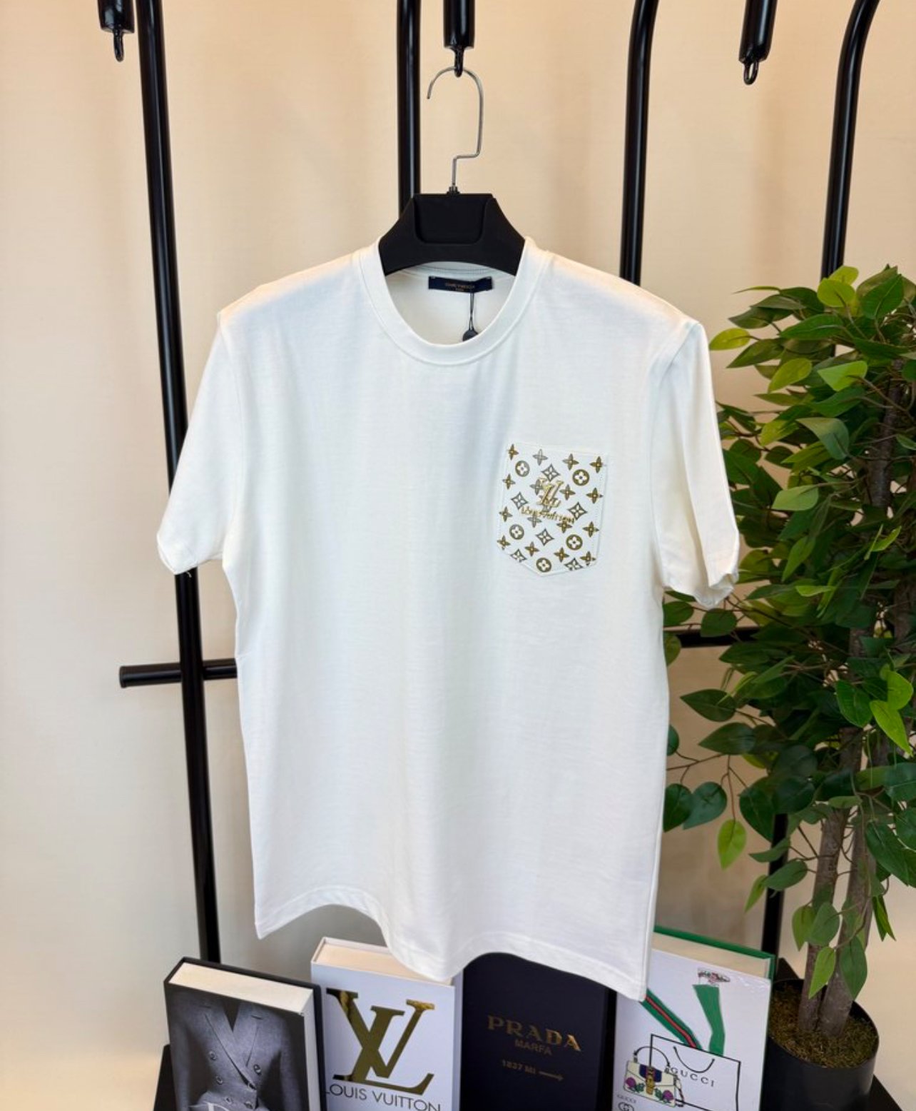 A+++ Quality  %100 Cotton  QR Code  Worldwide Express Shipping - White