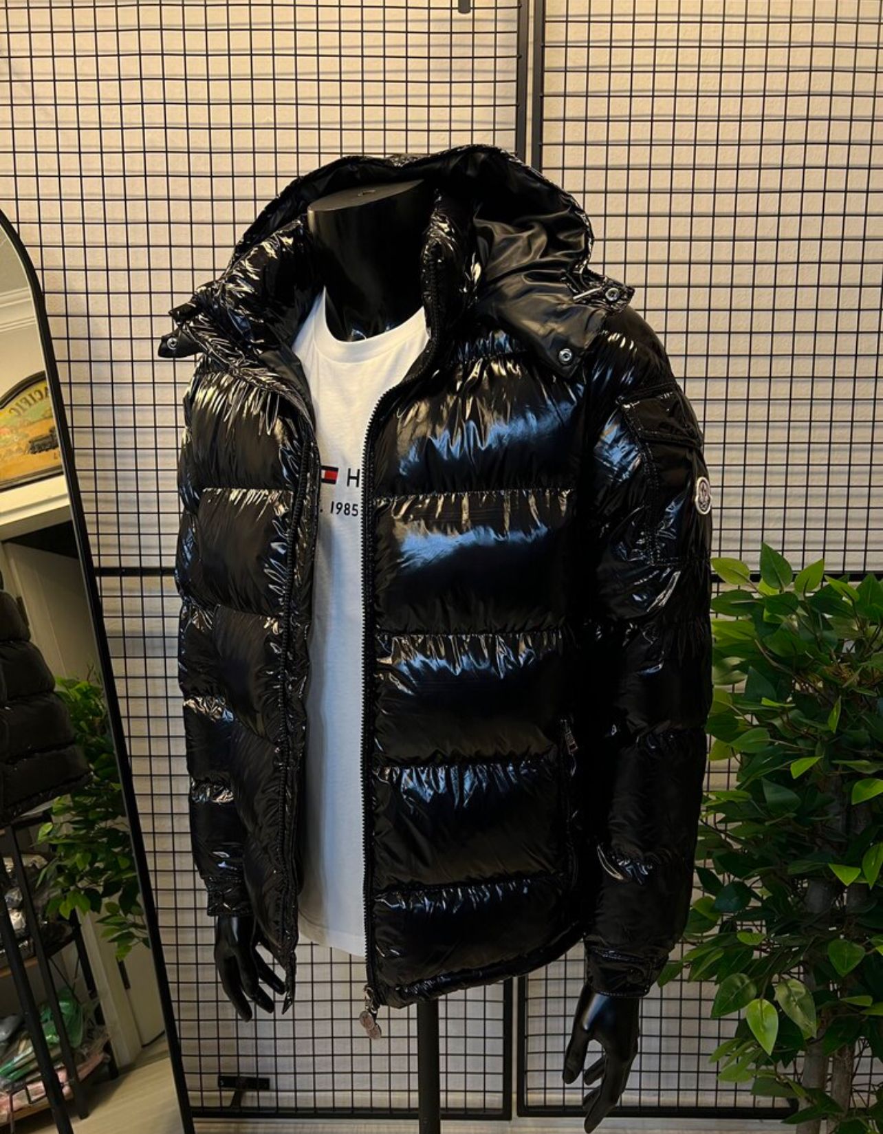 Highest Quality Black Maya Shiny Model Coats, Luxury Coats , Fashion Jackets, Luxury Clothing, Men's Clothing, Waterproof