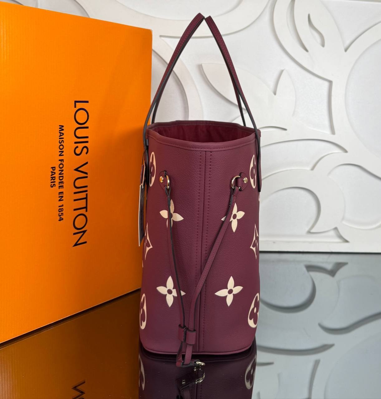  Neverfull Medium Leather Bags, Highest Quality Fashion Bag