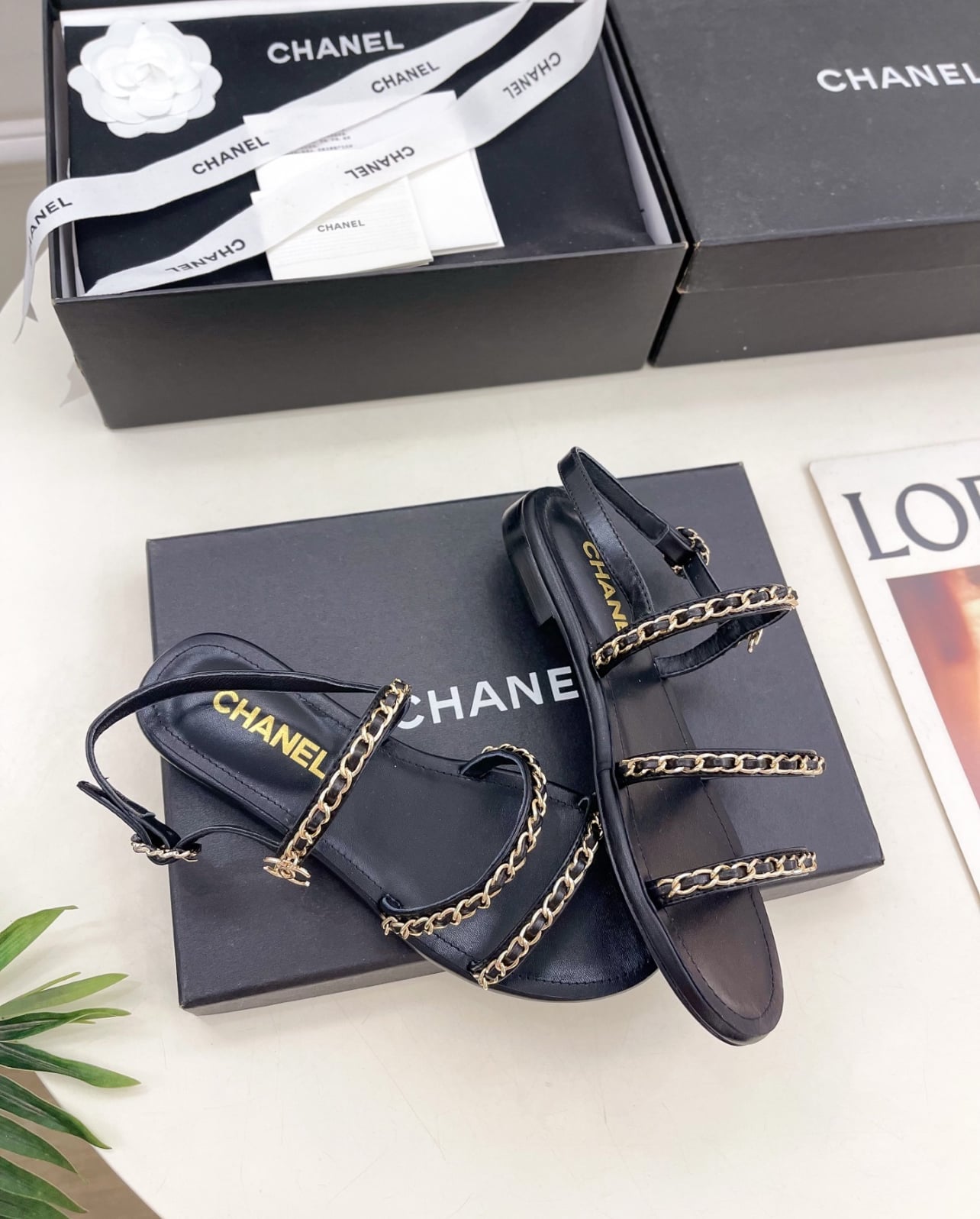 Highest Quality Leather Low Heel Sandals