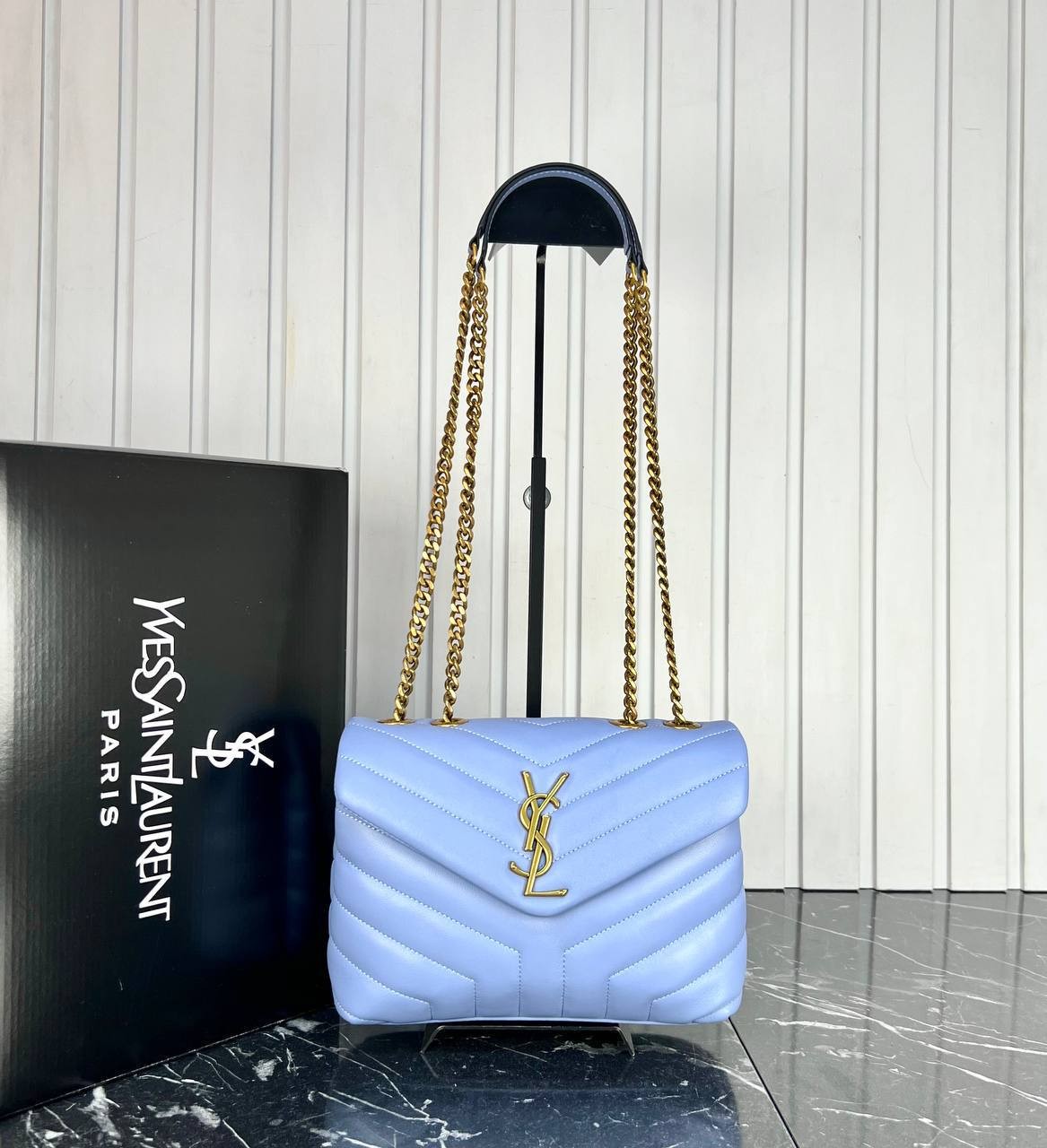 Highest Quality Loulou Bag  , Luxury Fashion Bags - Blue