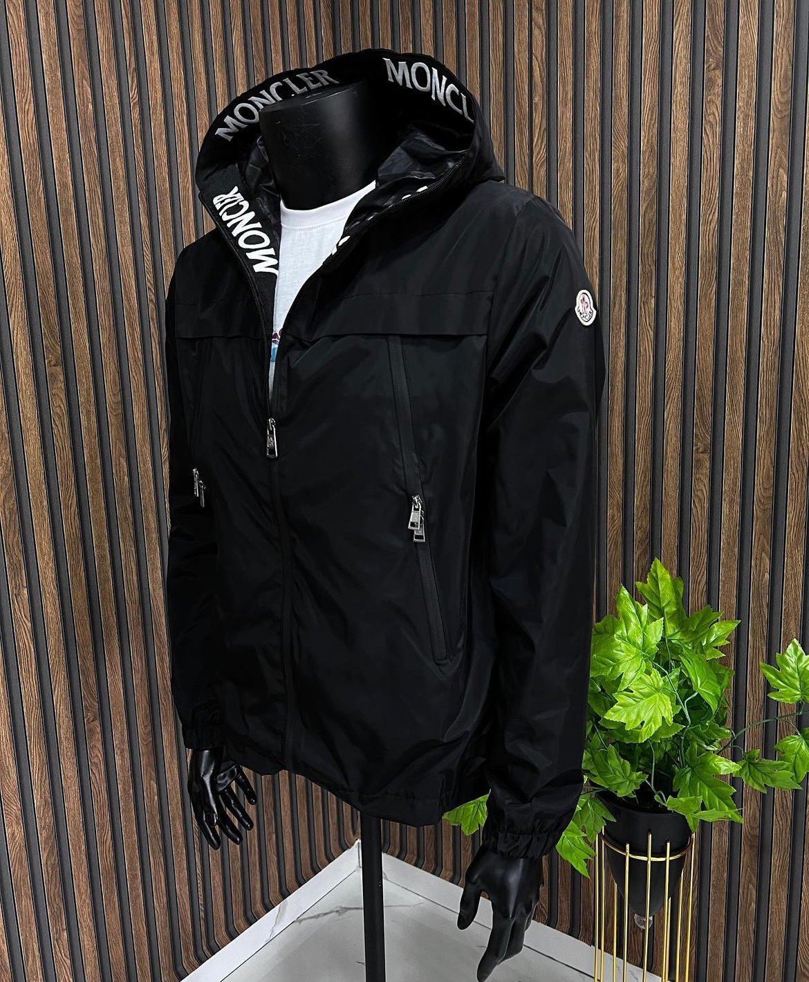 Highest Quality Black Letter Model RainCoat, Waterproof Raincoats, Luxury Coats, Fashion Raincoats