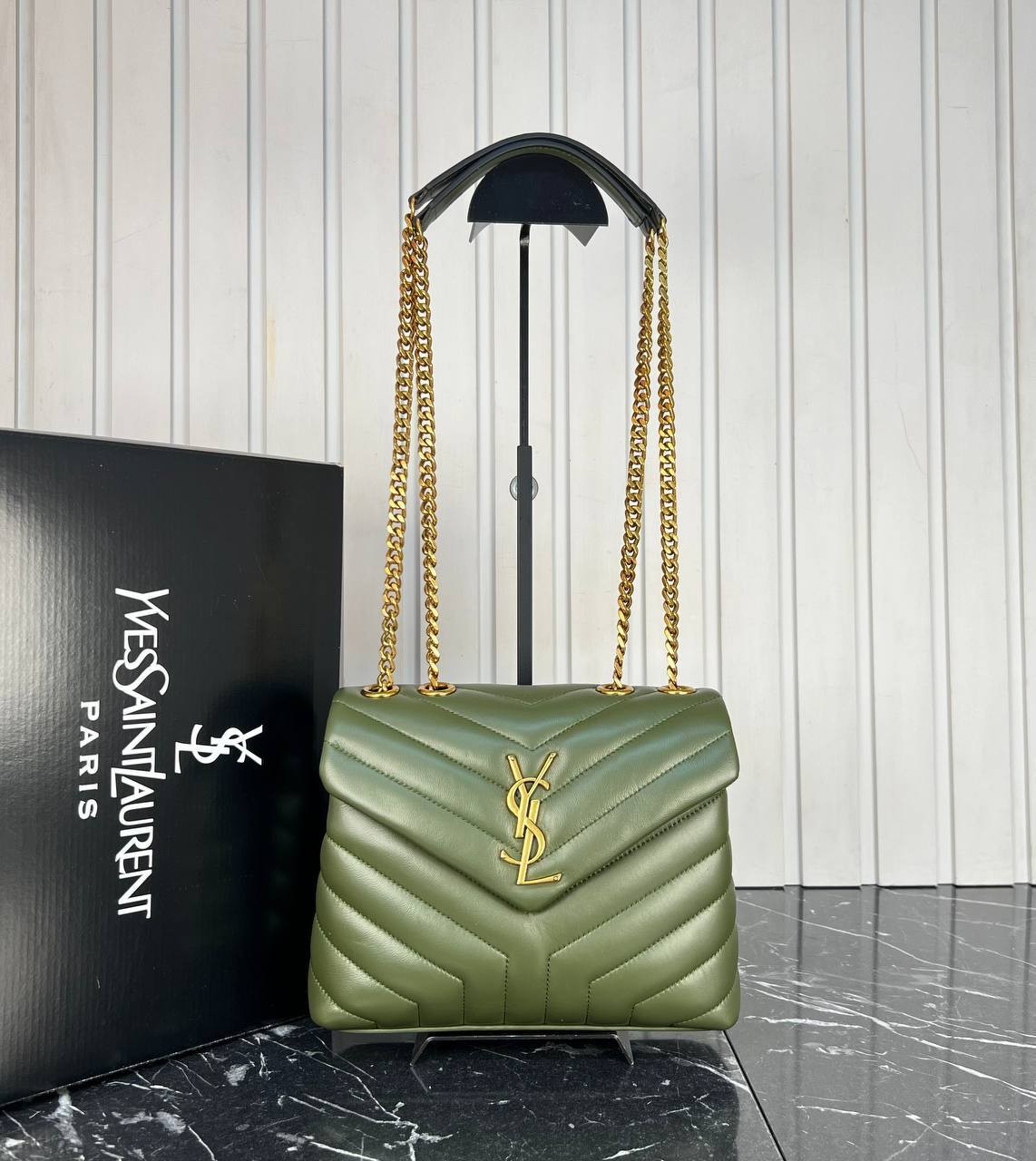 Highest Quality Loulou Bag  , Luxury Fashion Bags - Green