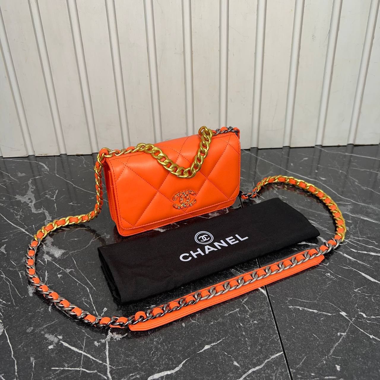 19 Flap Bag Mini Highest Quality Leather Bags