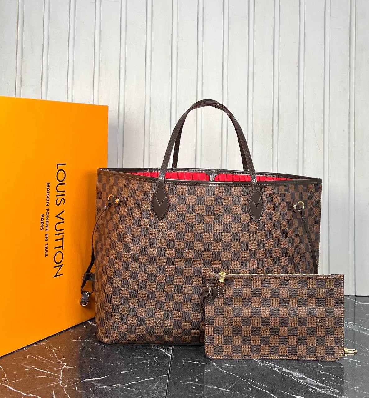 Brown Damier