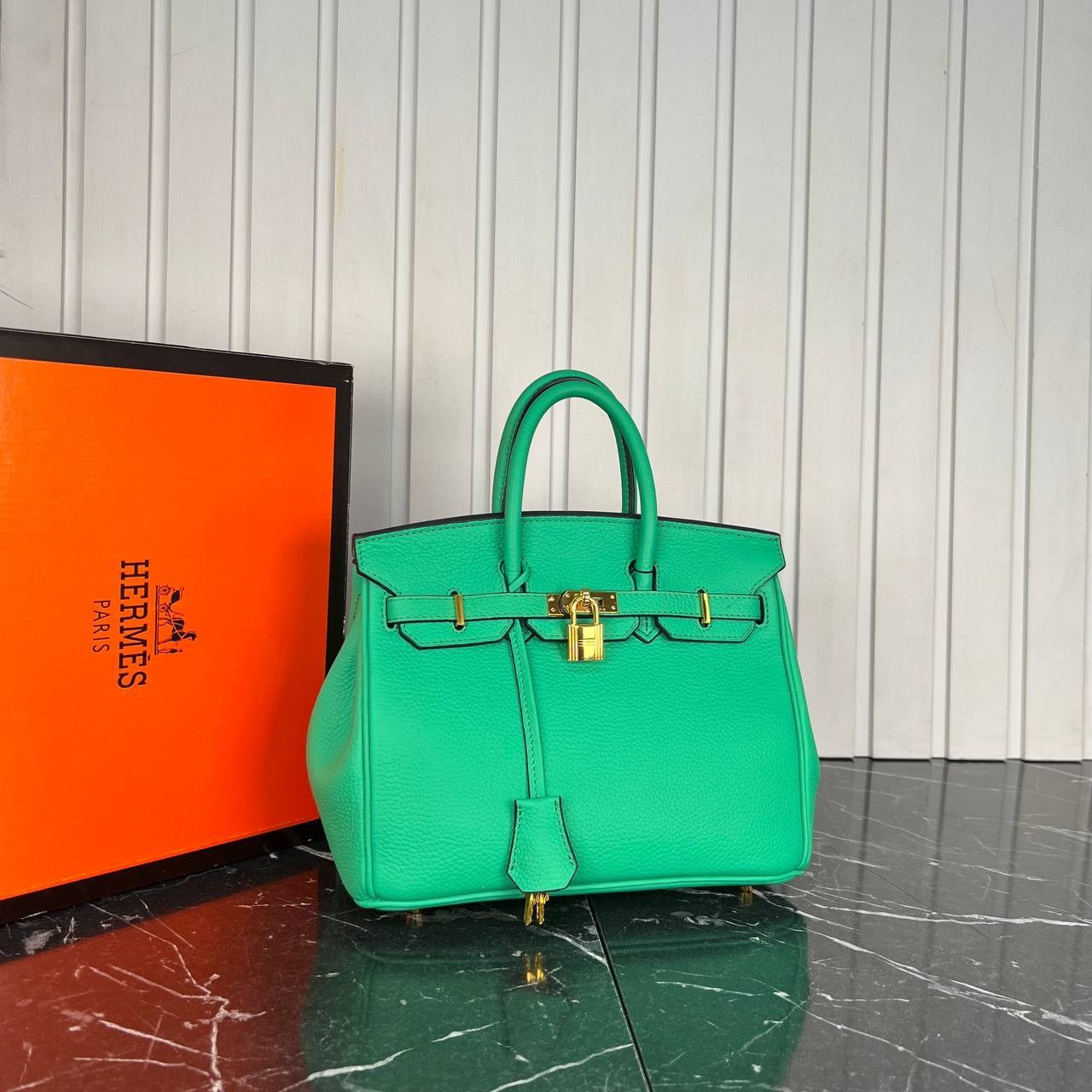 Highest Quality Genuine Leather Birkin 25CM Bag, Luxury Bags